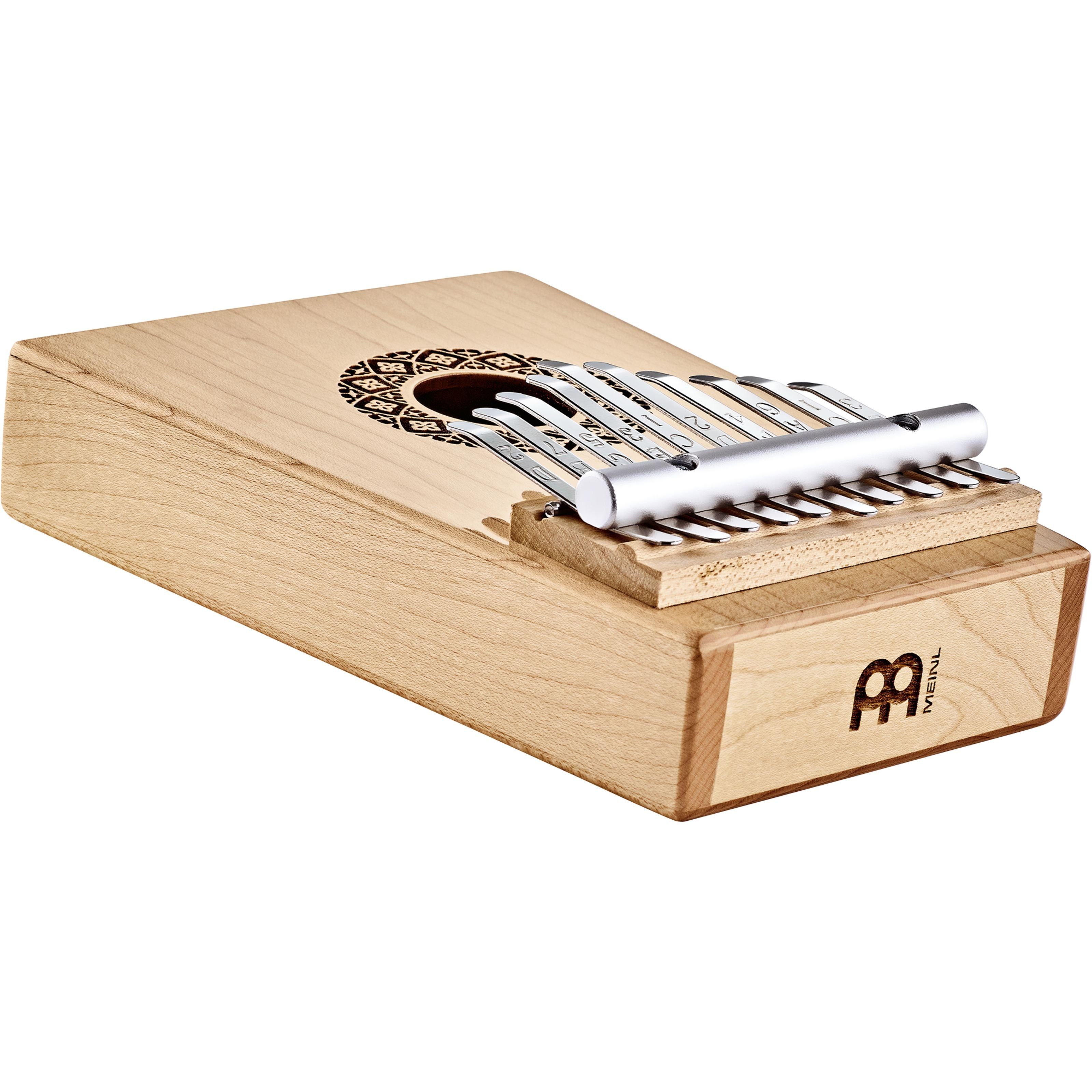 Meinl Percussion Kalimba, Percussion, Kalimbas, KL1009H Soundhole Kalimba Ahorn - Kalimba
