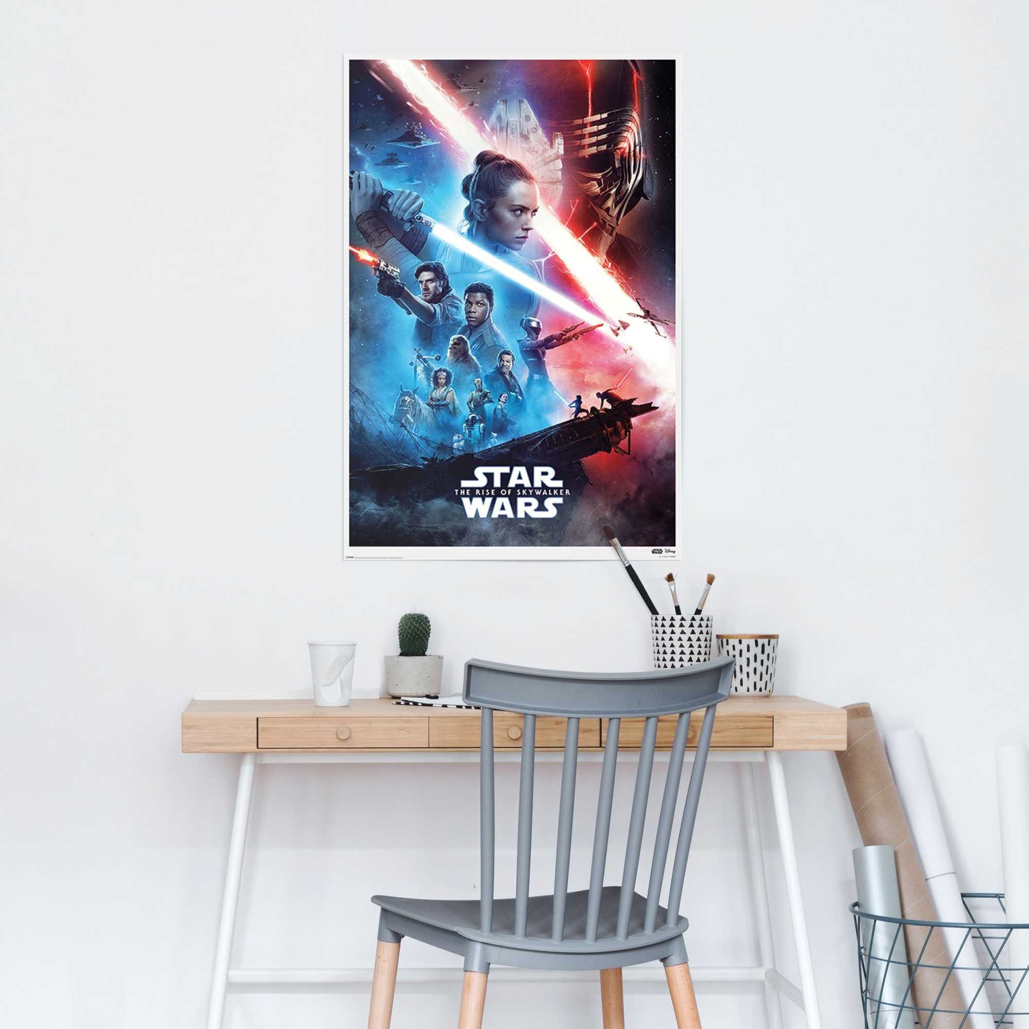 Star (1 Rise of Reinders! Skywalker St) Wars The Poster - Filmplakat,