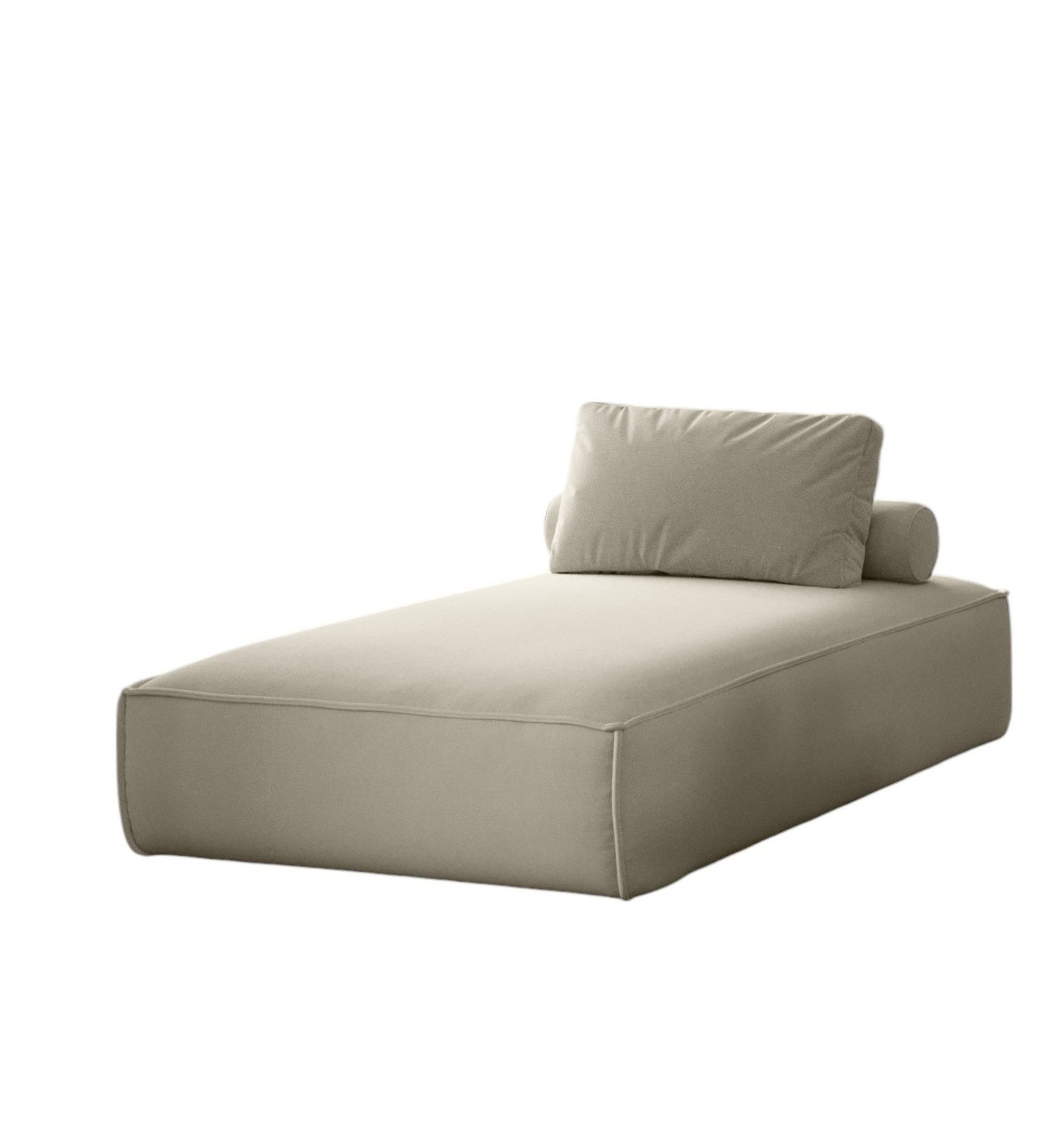 Chaiselongue Liege Celes in Stoff