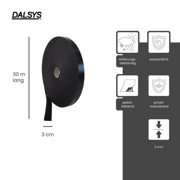 Dalsys Dichtungsband, (1-St), Dichtungsband Zellkautschuk, Schalldämmung Wand