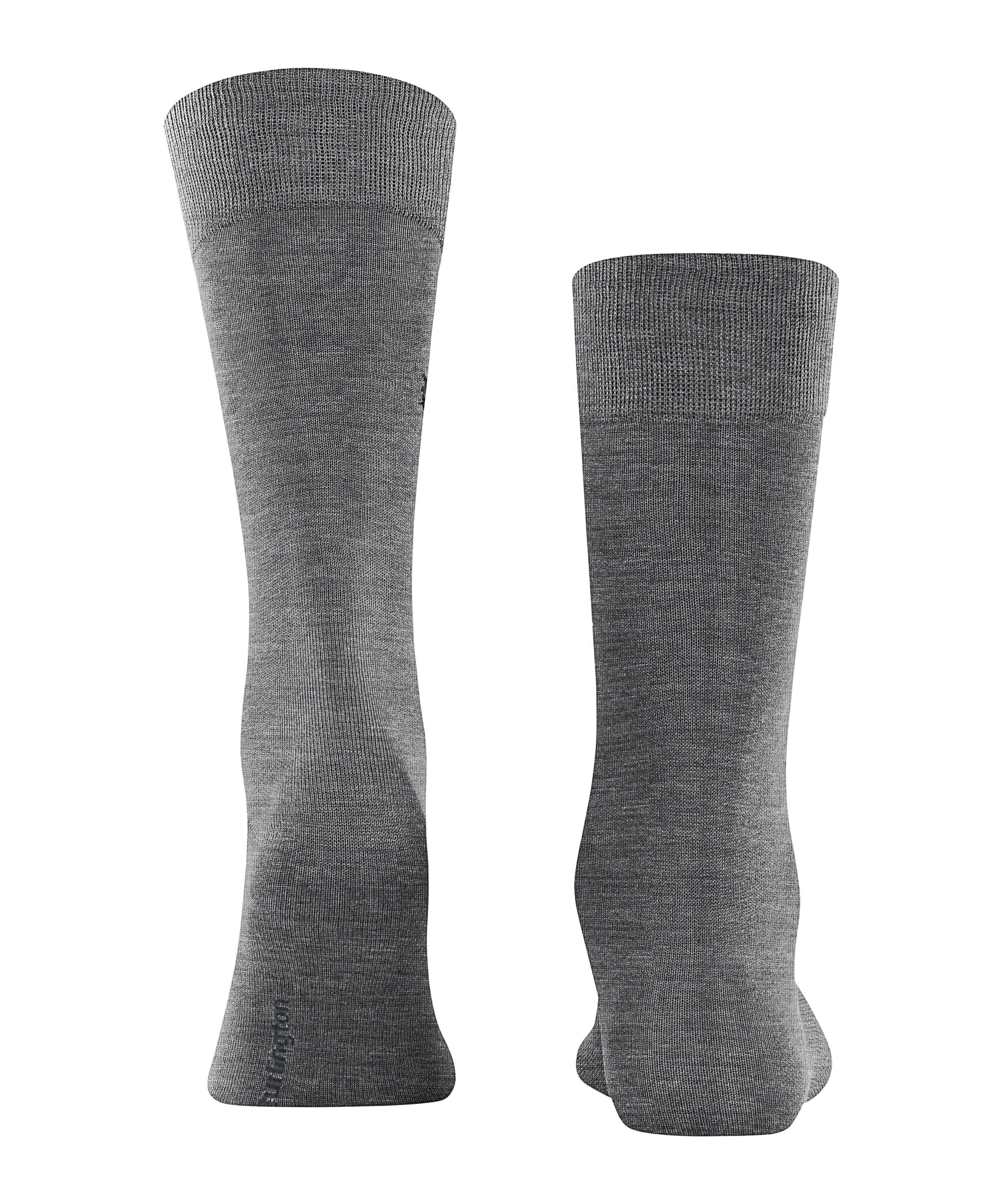 Burlington Socken Dublin Socken mit feiner Baumwolle (1-Paar) mit feiner Baumwolle