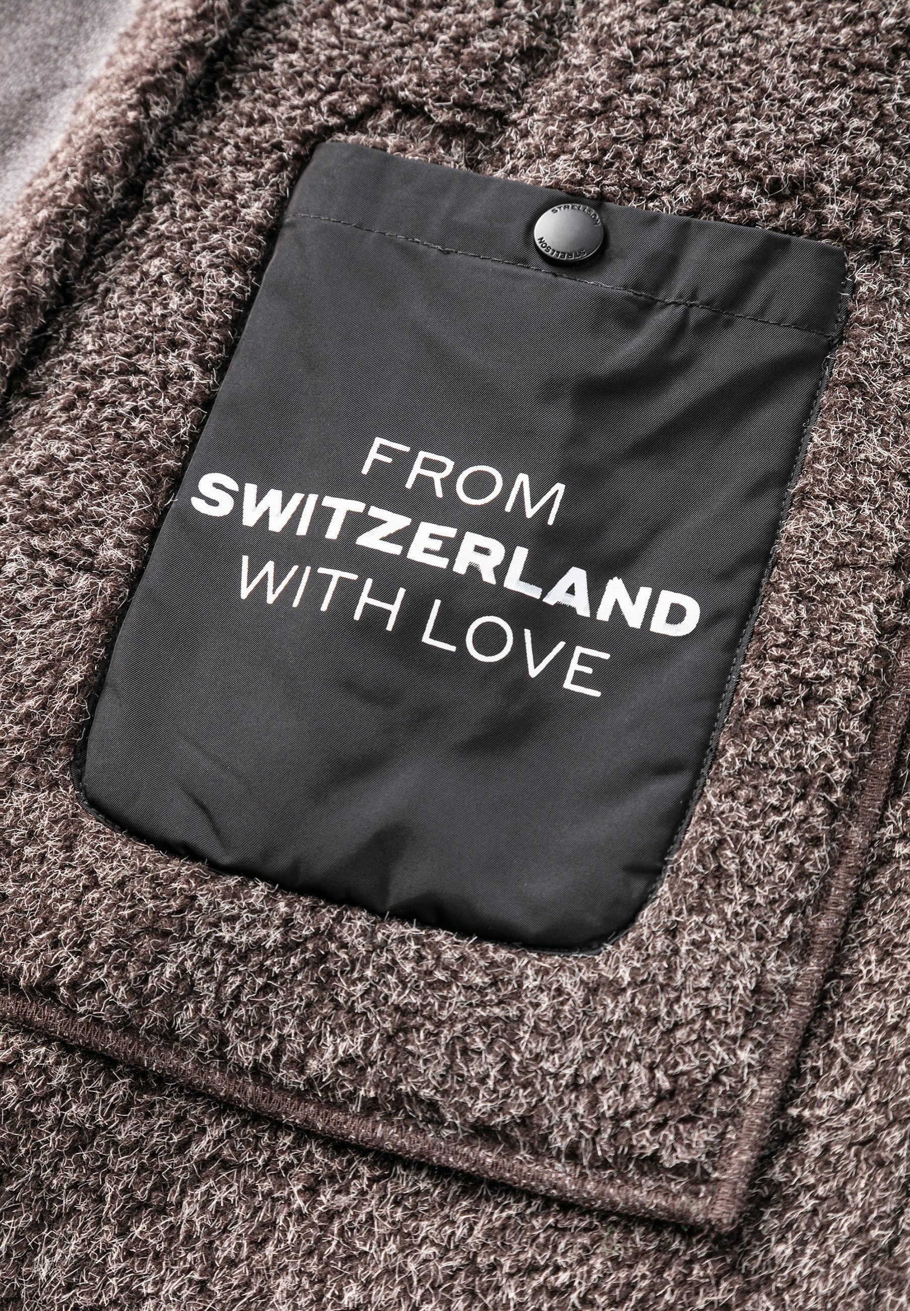 Strellson Langmantel Teddy Coat (1-tlg)