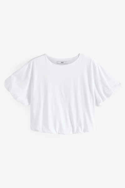 Next T-Shirt T-Shirt mit Ballonsaum (1-tlg)