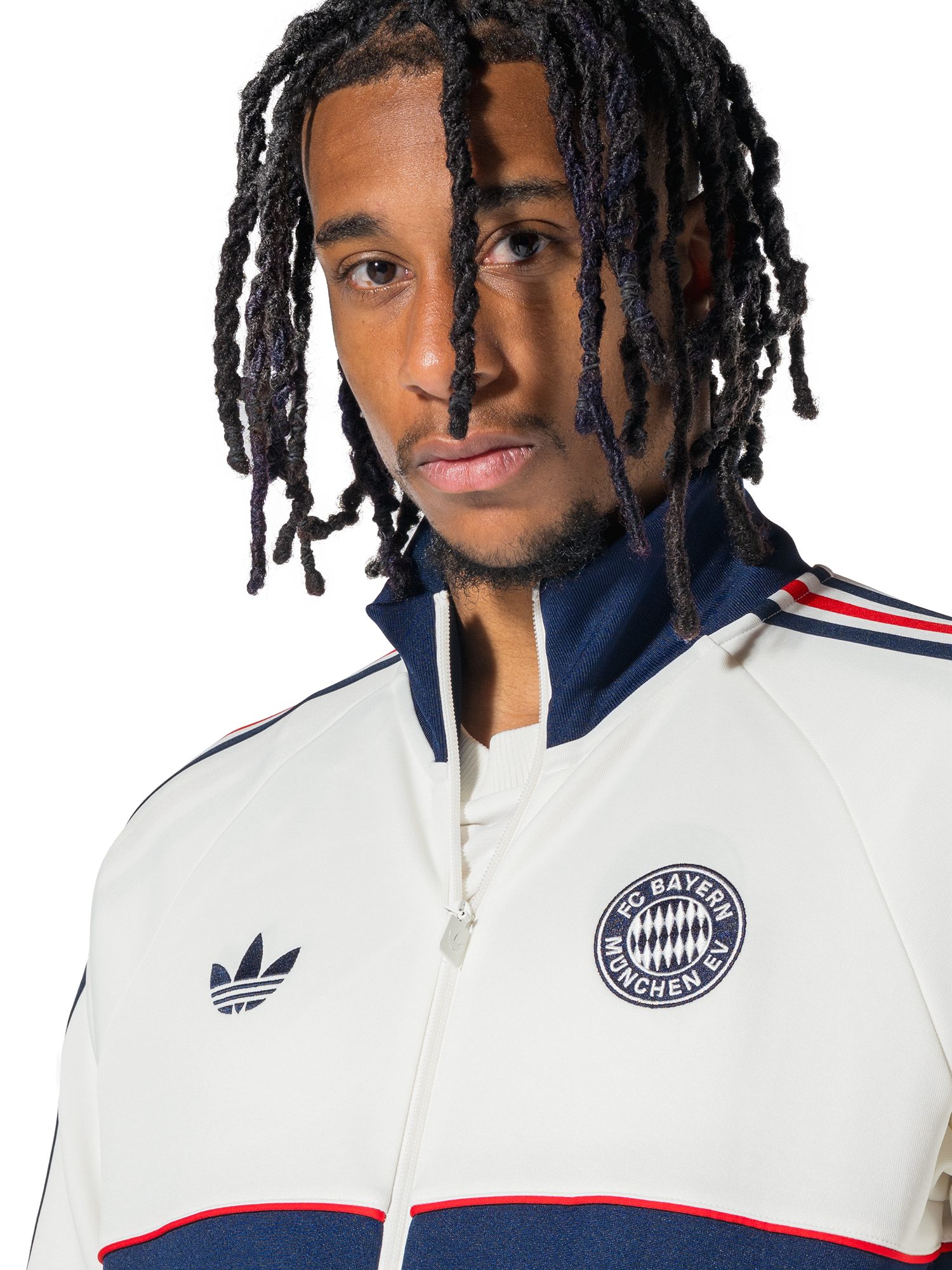 adidas Performance Trainingsjacke FC Bayern München, Zip-Jacke Away, Herren, Weiß