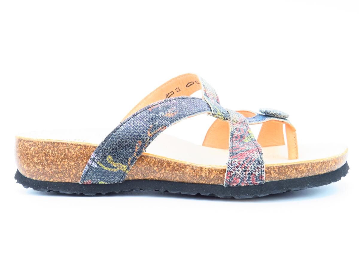 Think! Julia schwarz kombi Pantolette