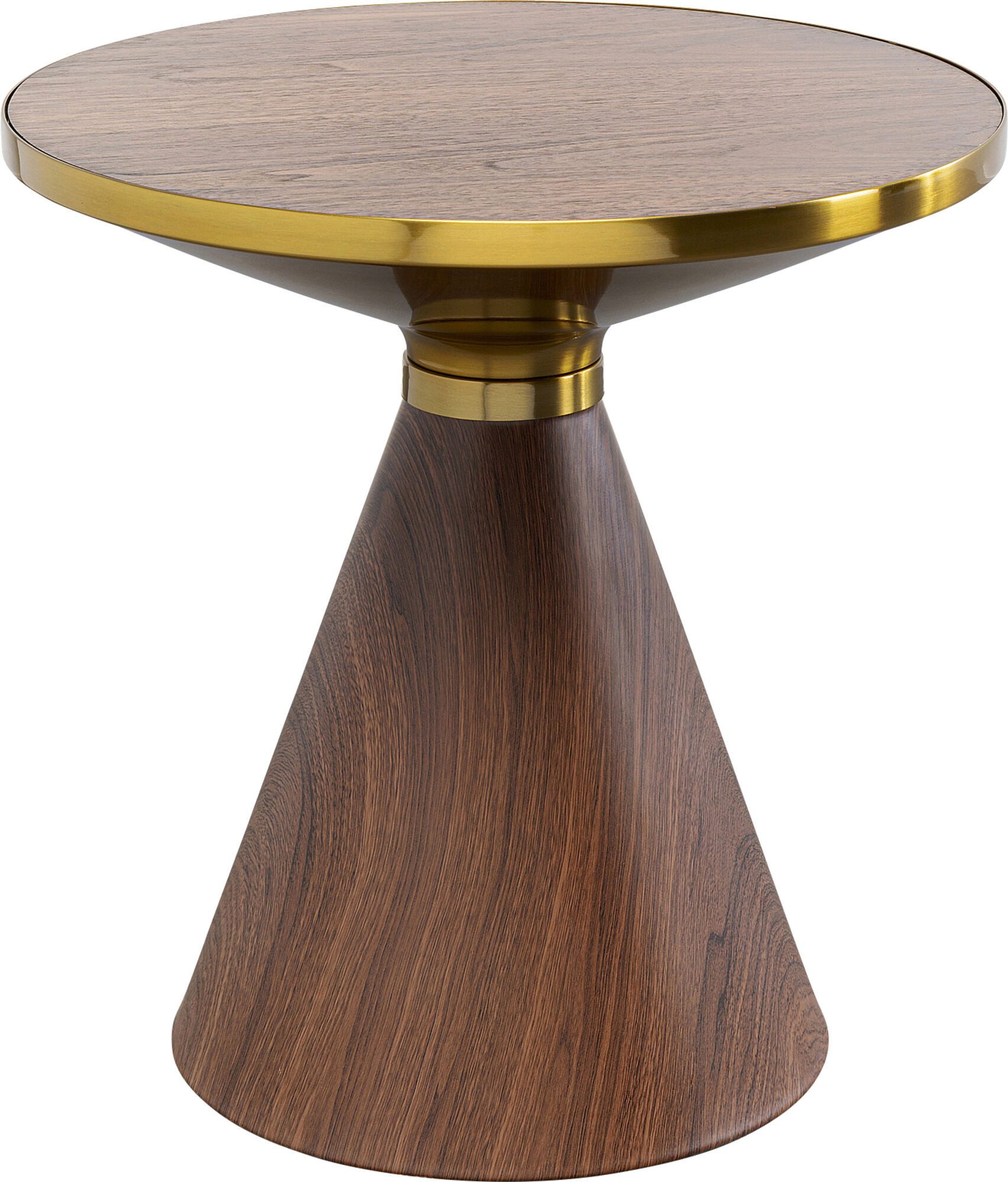 Kare Design Beistelltisch Cono, Walnuss-Furnier