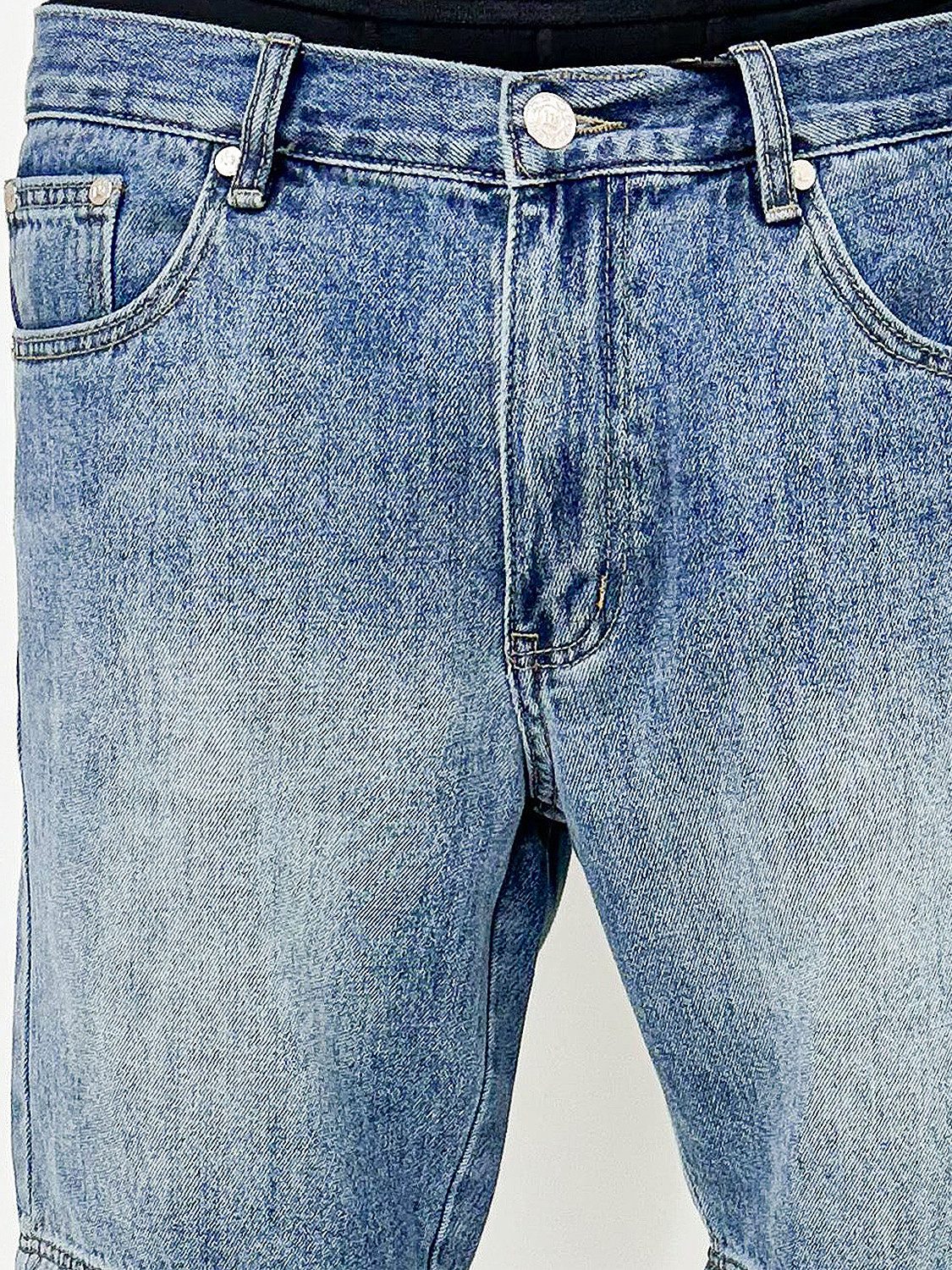 Shorts DADA Supreme Dada Supreme Coin Crown Loose Fit Jeans Shorts