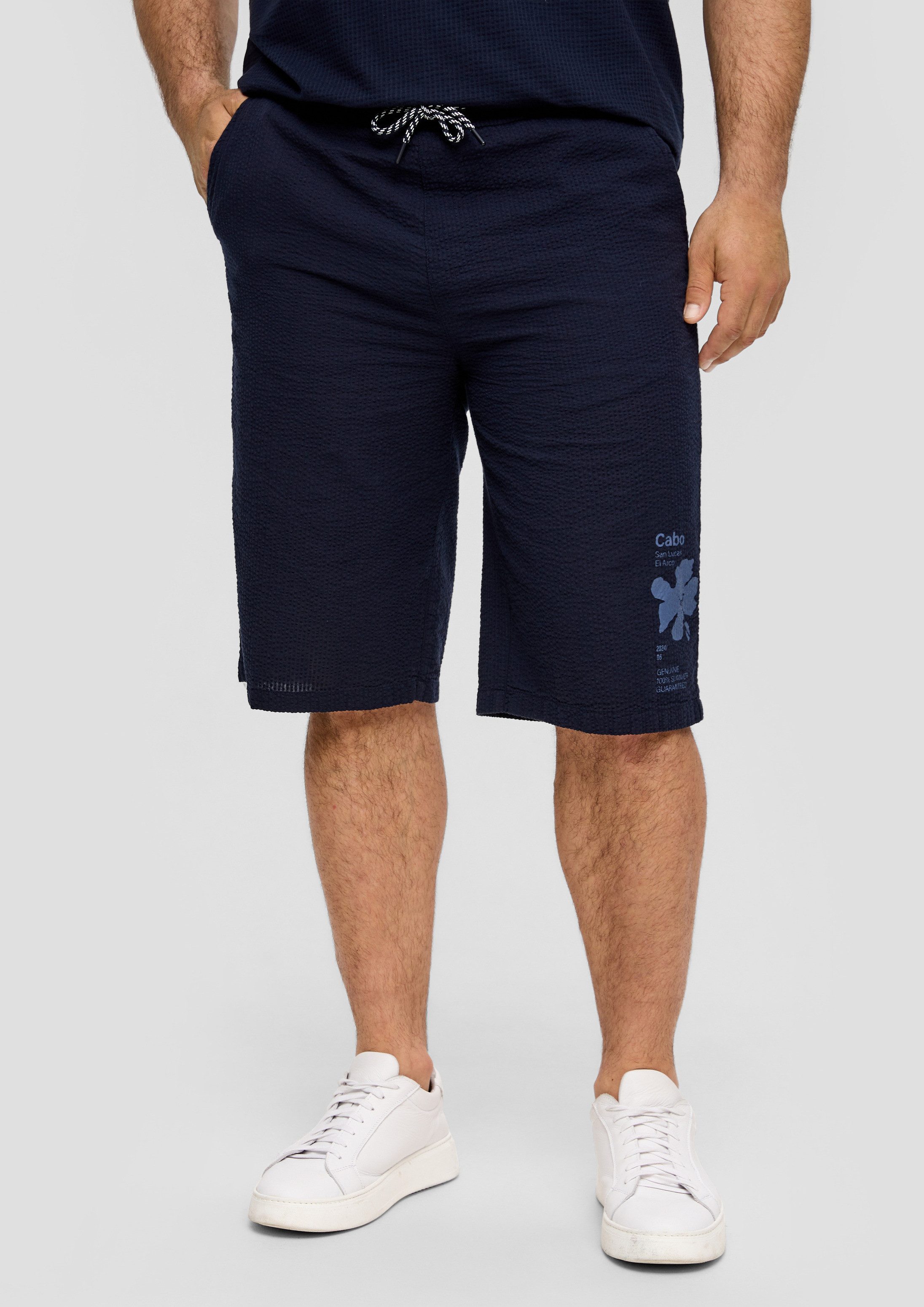 s.Oliver Shorts Bermuda DETROIT Bermuda-Hose aus reiner Baumwolle