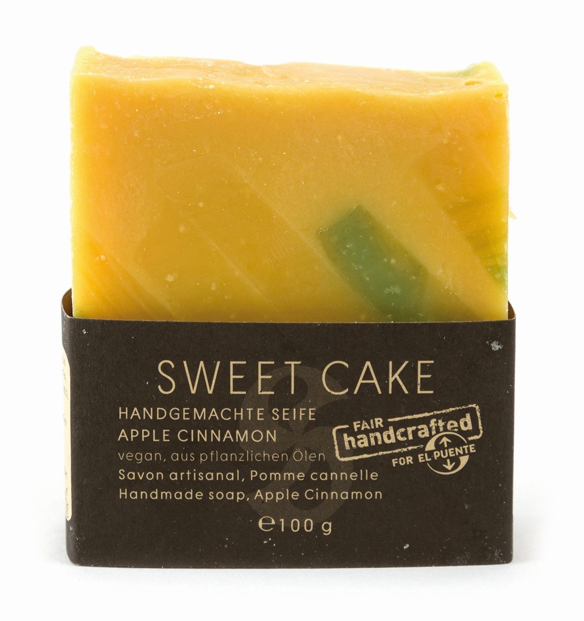 El Puente Handseife Seife "Sweet Cake", Vegan, Handmade