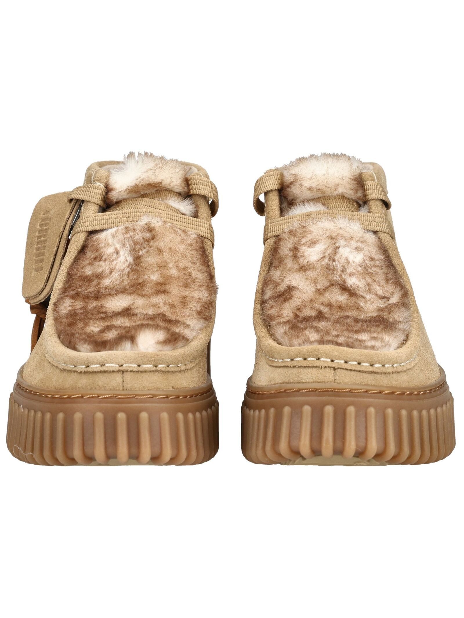 Clarks Clarks Stiefelette Veloursleder Plateaustiefelette