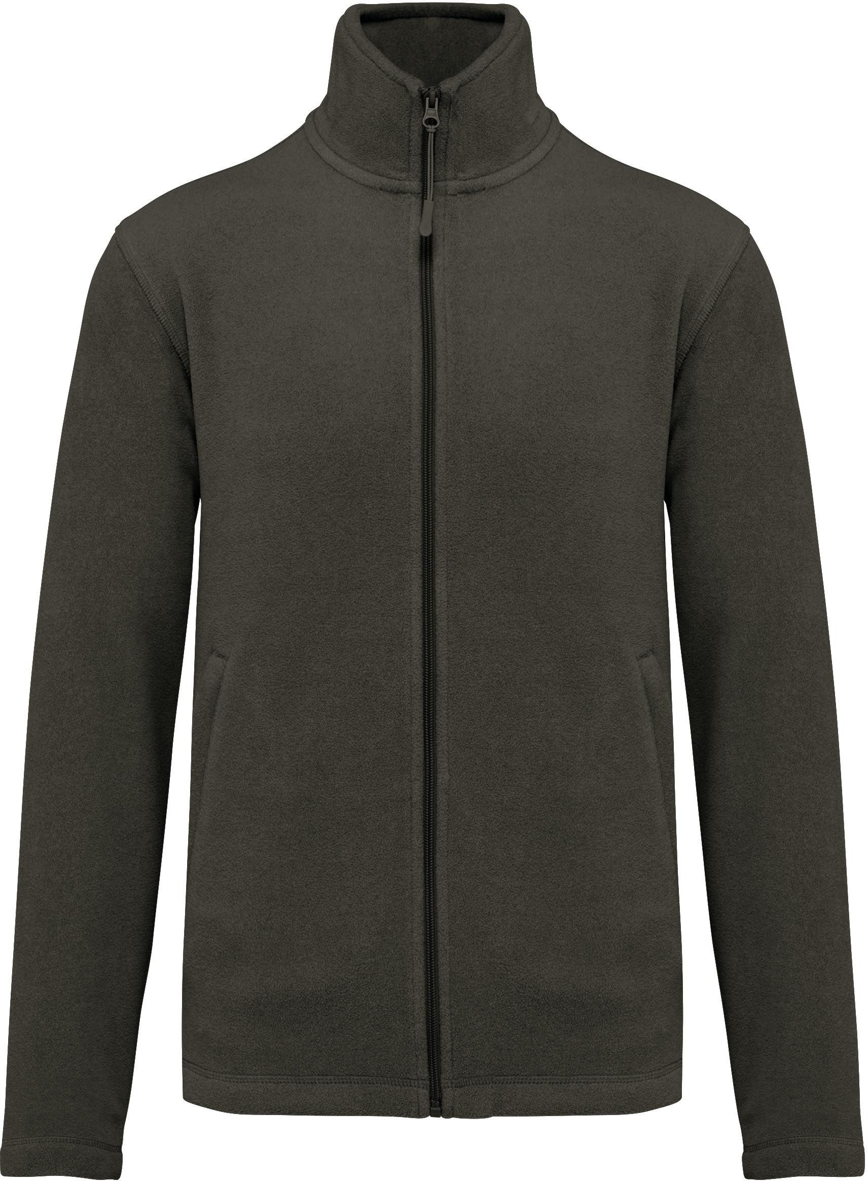 Fleecejacke Mikrofleece-Jacke mit Reißverschluss für Herren