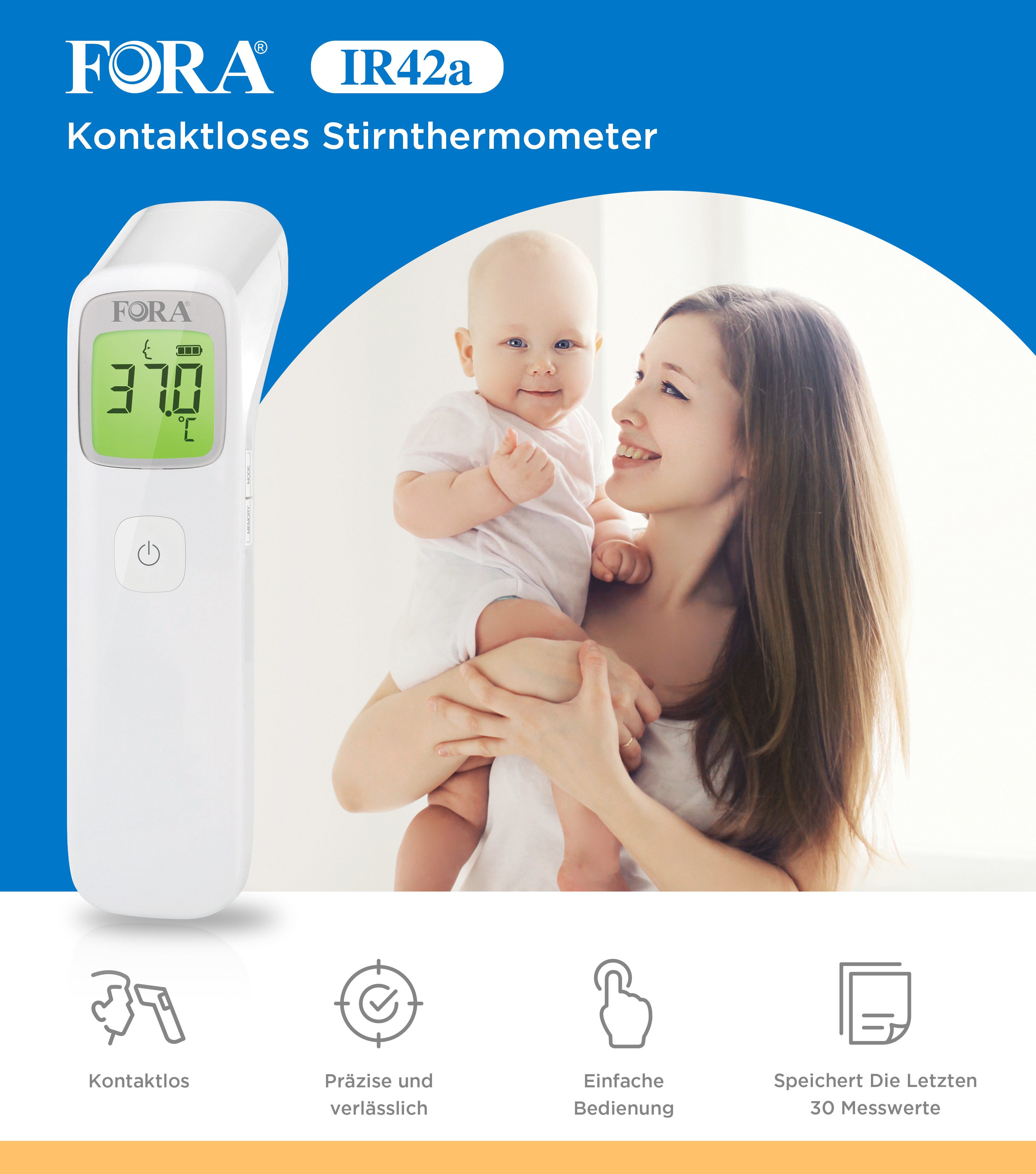 FORA Fieberthermometer IR42A