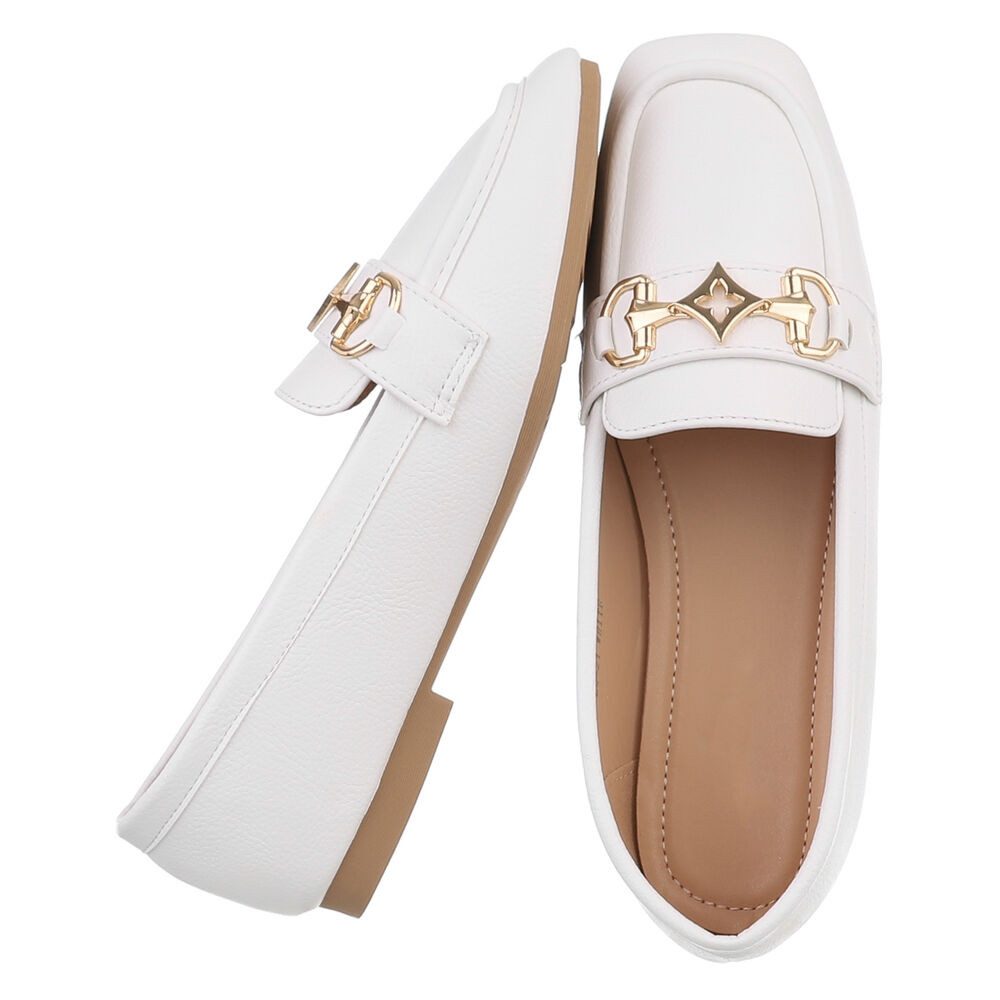 Ital-Design Elegante Mokassins mit hohem Komfort und Stil Slipper (89092009 günstig online kaufen