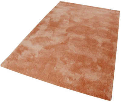 Hochflor-Teppich Relaxx, Esprit, rechteckig, Höhe: 25 mm, Wohnzimmer, sehr große Farbauswahl, weicher dichter Hochflor