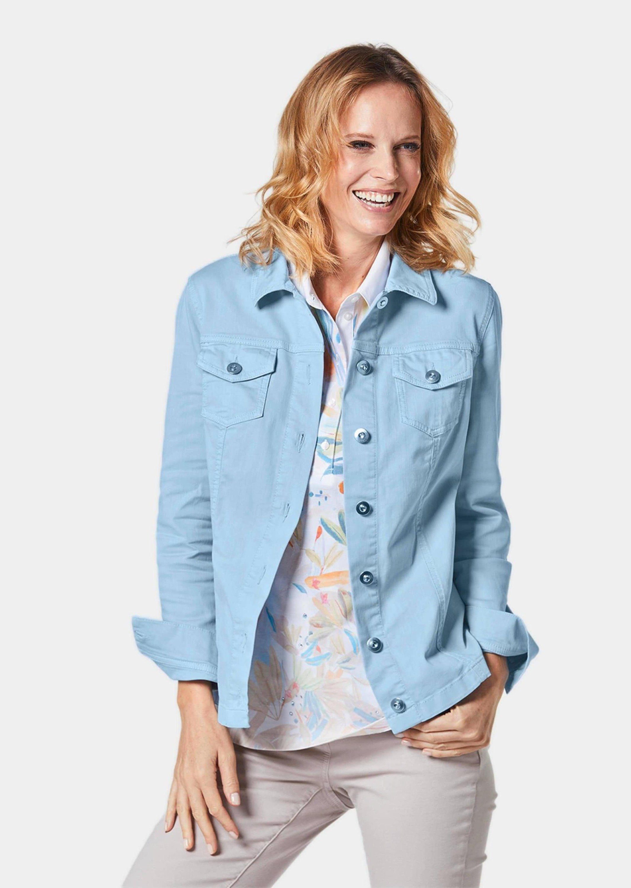 GOLDNER Outdoorjacke Zeitlose Jeansjacke mit tollen günstig online kaufen