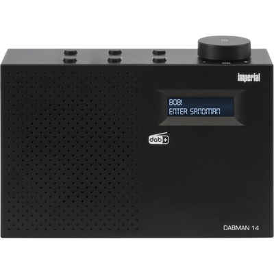 IMPERIAL by TELESTAR DABMAN 14 DAB+/UKW Radio Wecker Sleeptimer Digitalradio (DAB)