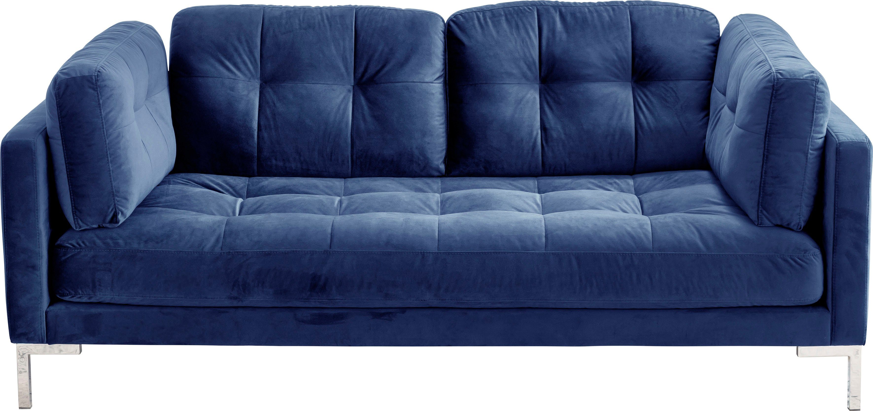 OTTO home 2-Sitzer Landau, in Cord-Stoff mit Metallfuß
