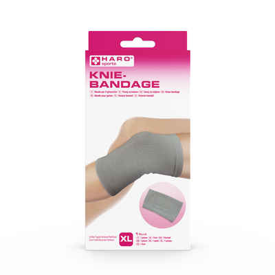 HARO-MC Kniebandage Haro sports Knie-Bandage für Sport, Alltag, für Damen und Herren, stabilisierend