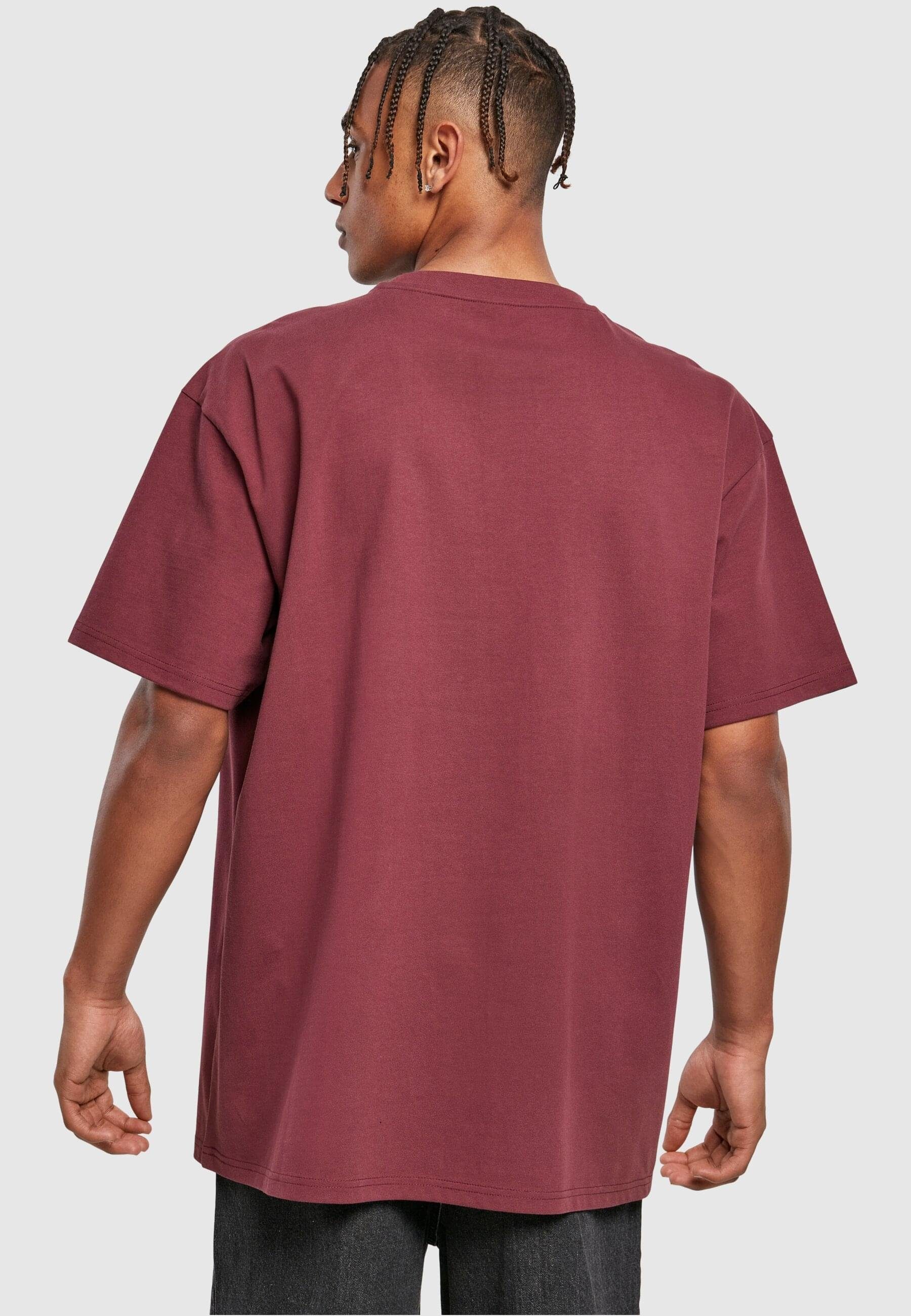 URBAN CLASSICS T-Shirt Herren Heavy Oversized Tee (1-tlg) cherry