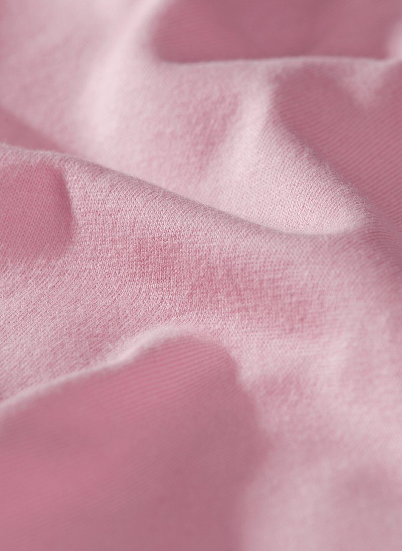 Pferde-Motiv T-Shirt Trigema niedlichem TRIGEMA T-Shirt rosé mit
