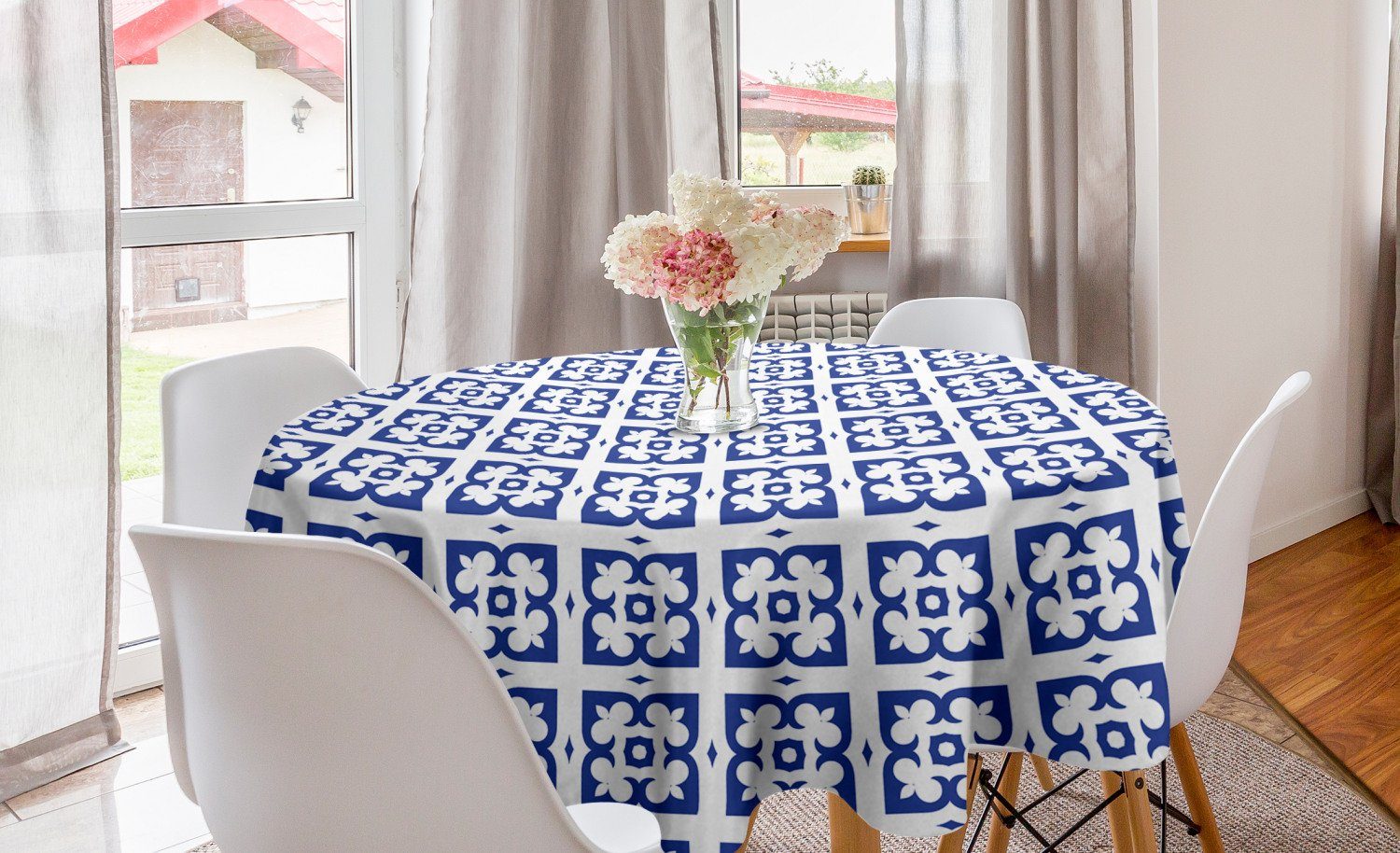 Abdeckung Tischdecke Deco Küche Abstrakt Kreis Tischdecke Dekoration, Abakuhaus für Art inspiriert Esszimmer