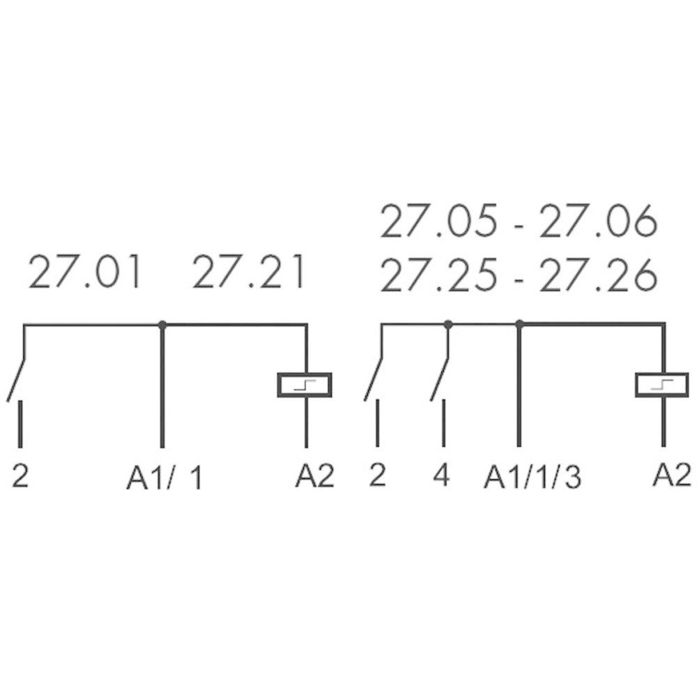 finder Stromstoßschalter Stromstoß-Schalter Unterputz Finder 27.21.8.230.0000 1 Schließer 230 V, (27.21.8.230.0000)