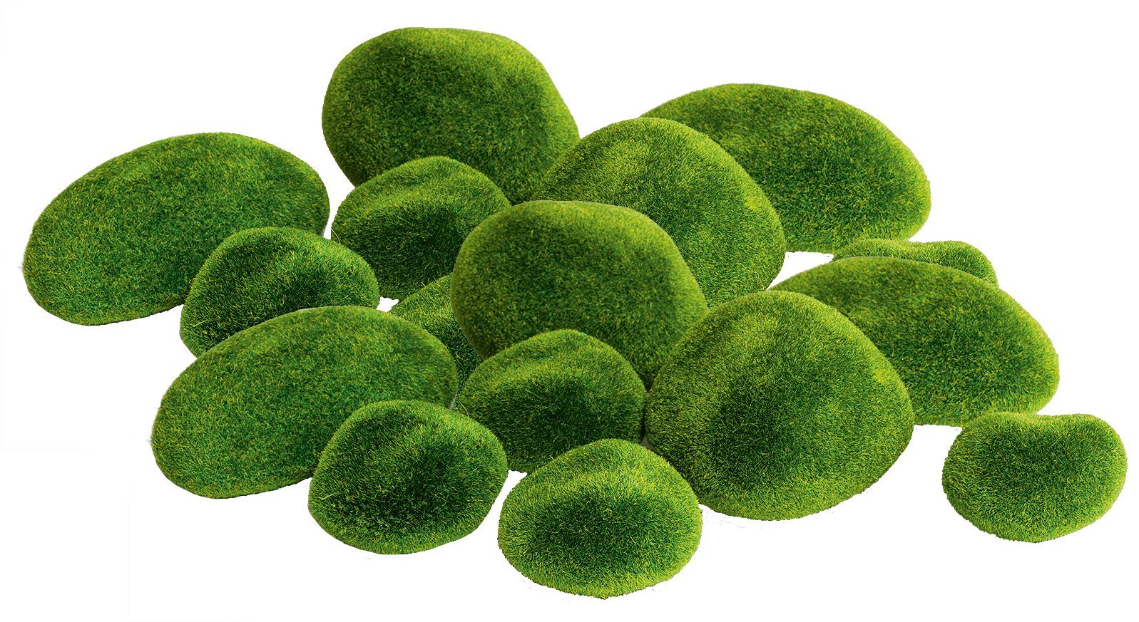 VBS Moos Moossteine, 5 cm 10 cm 16erPack