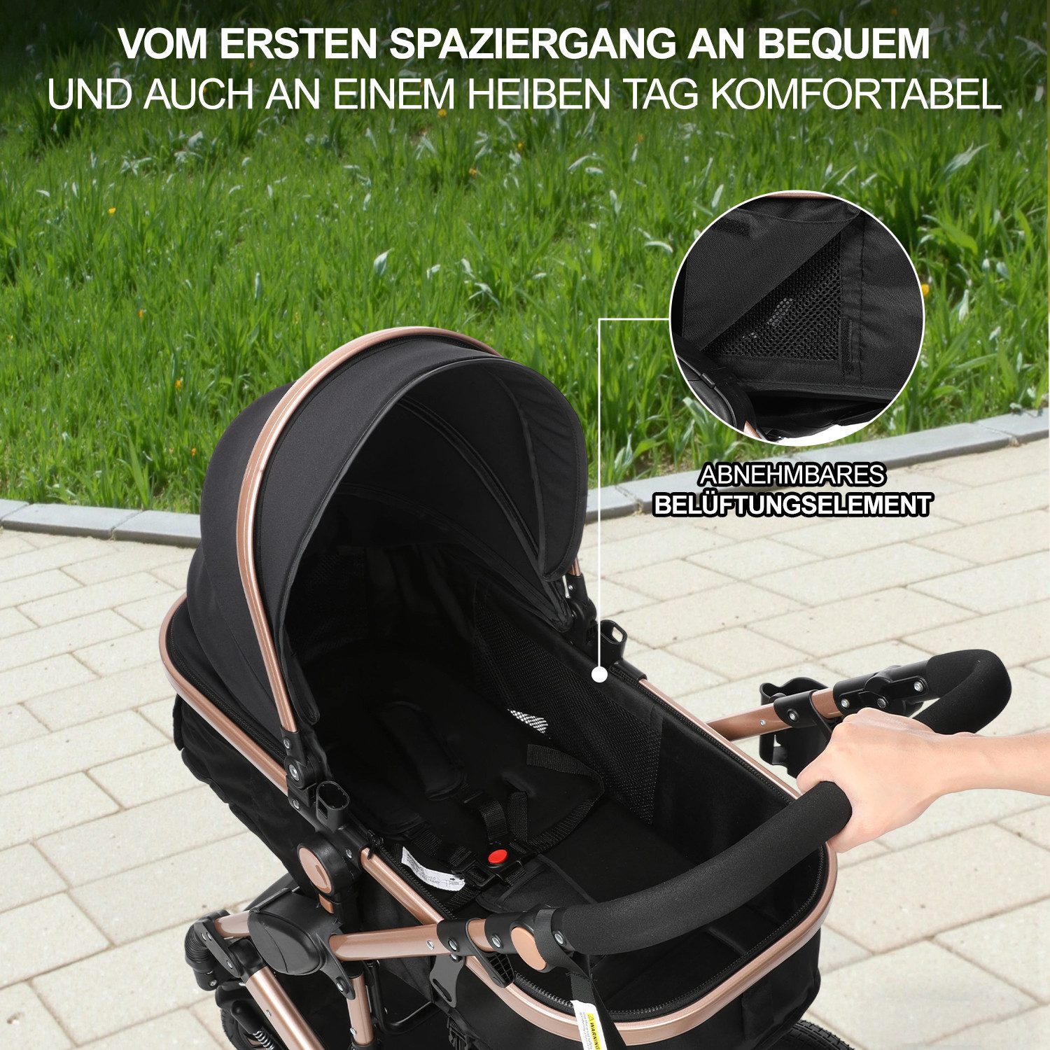 Oyajia 3in1 Kinderwagen - Bild 4