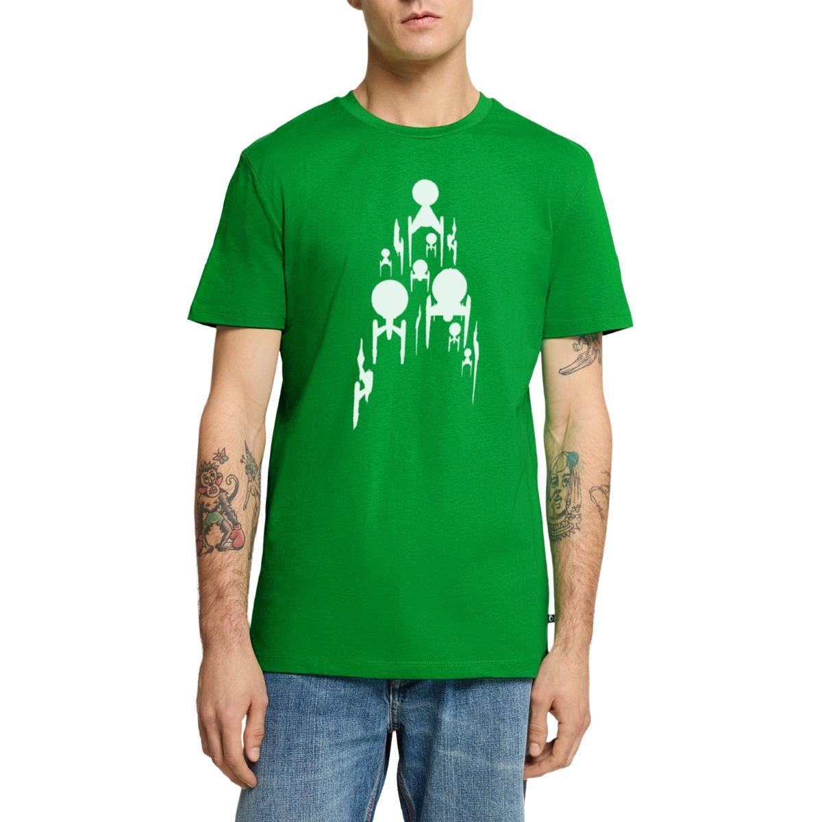 T-Shirt Star Trek Discovery Raumschiff Männer Premium T-Shirt