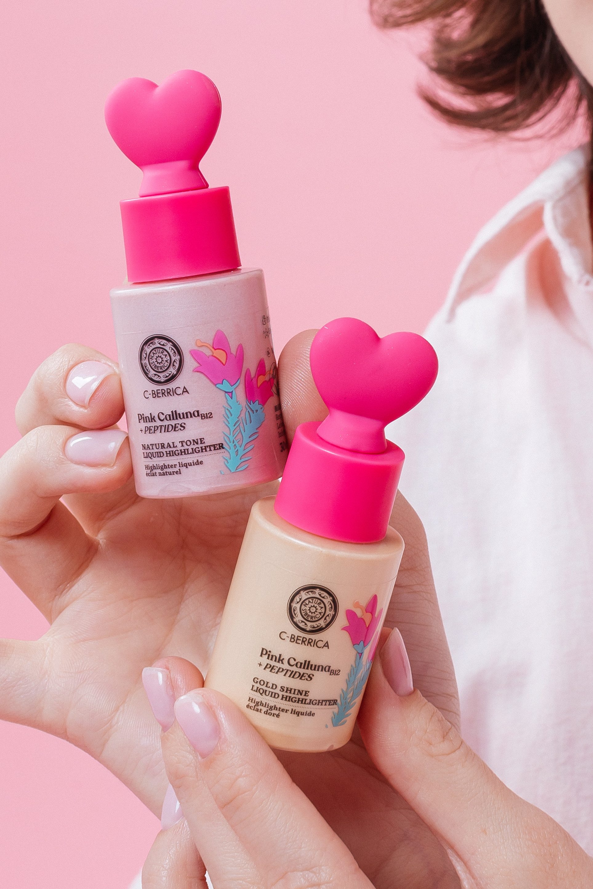 Natura Siberica Highlighter C-Berrica Pink Calluna Liquid Highlighter, 30 ml