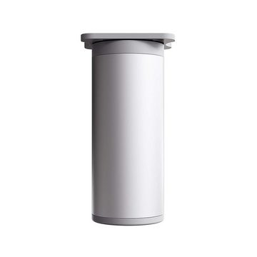 sossai® Möbelfuß Runde Schrankfüße, 4er & 8er Set, höhenverstellbar, (4-St), Design: Aluminium