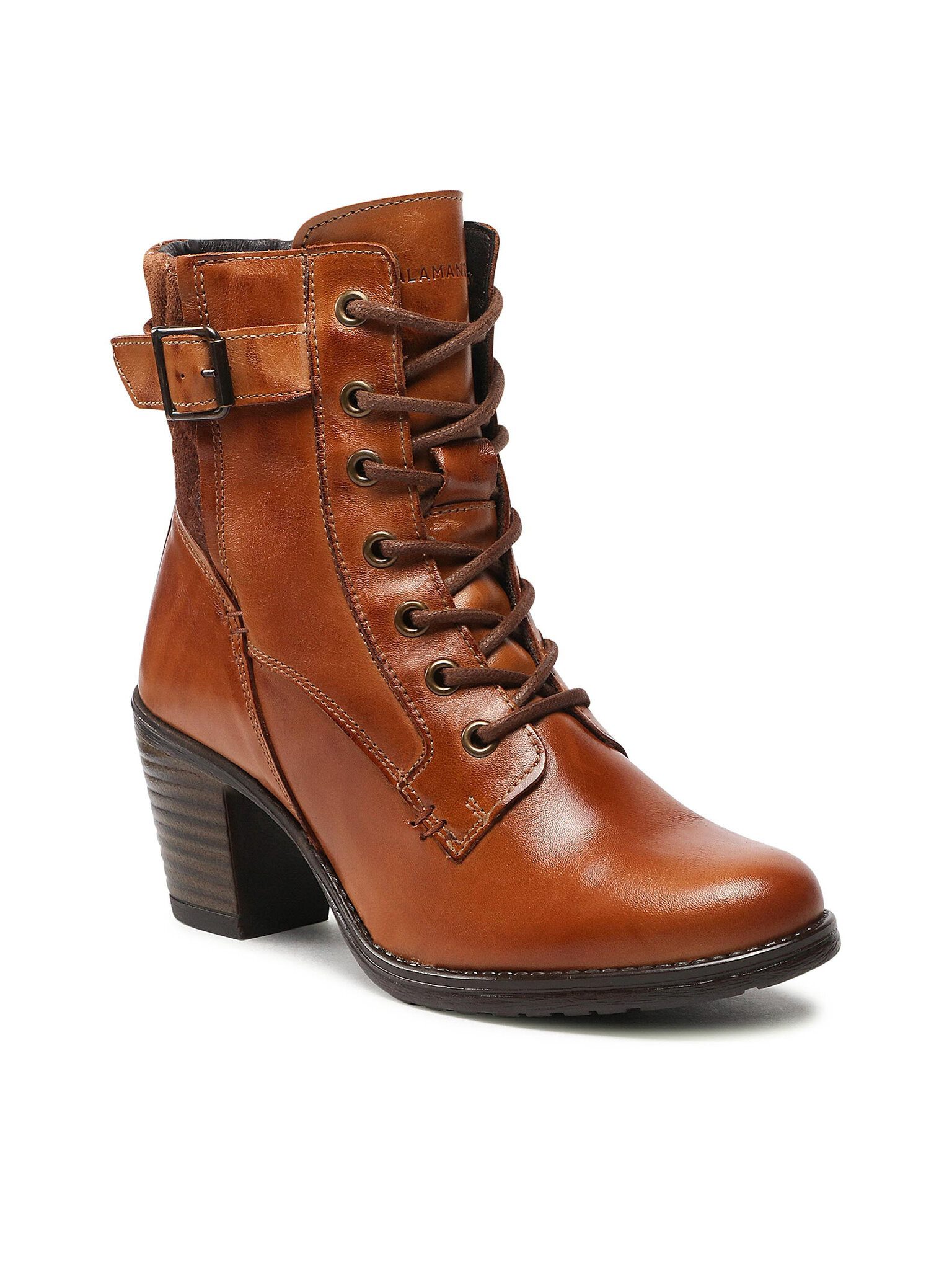 Salamander Півчобітки 32-42107-04 Cognac Stiefelette