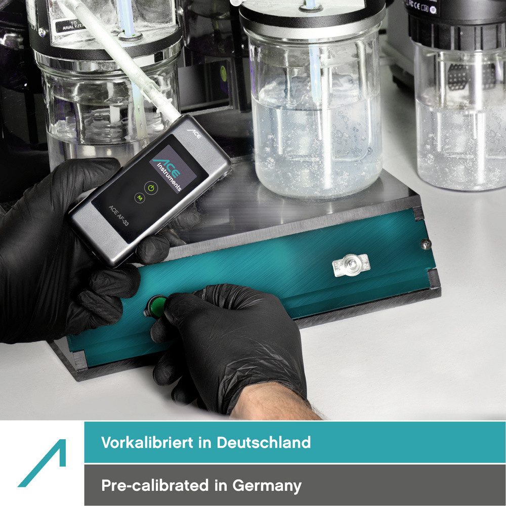 ACE Alkohol-Schnelltest ACE AF-33 Alkoholtester Dunkelgrau 0.00 bis 5.00 ‰ inkl. Display