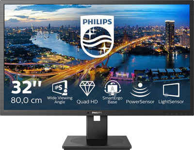 Philips 325B1L LED-Monitor (80 cm/31,5 ", 2560 x 1440 px, QHD, 4 ms Reaktionszeit, 75 Hz, IPS)