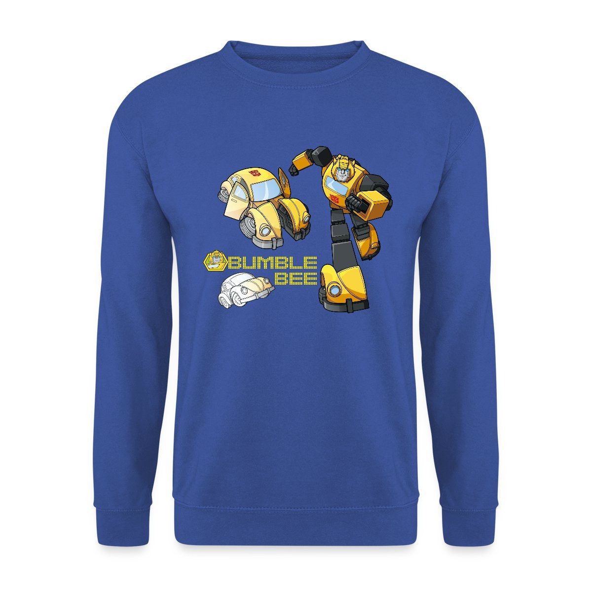 Spreadshirt Sweatshirt Transformers G1 Bumblebee Transformation Unisex Pullover (1-tlg)