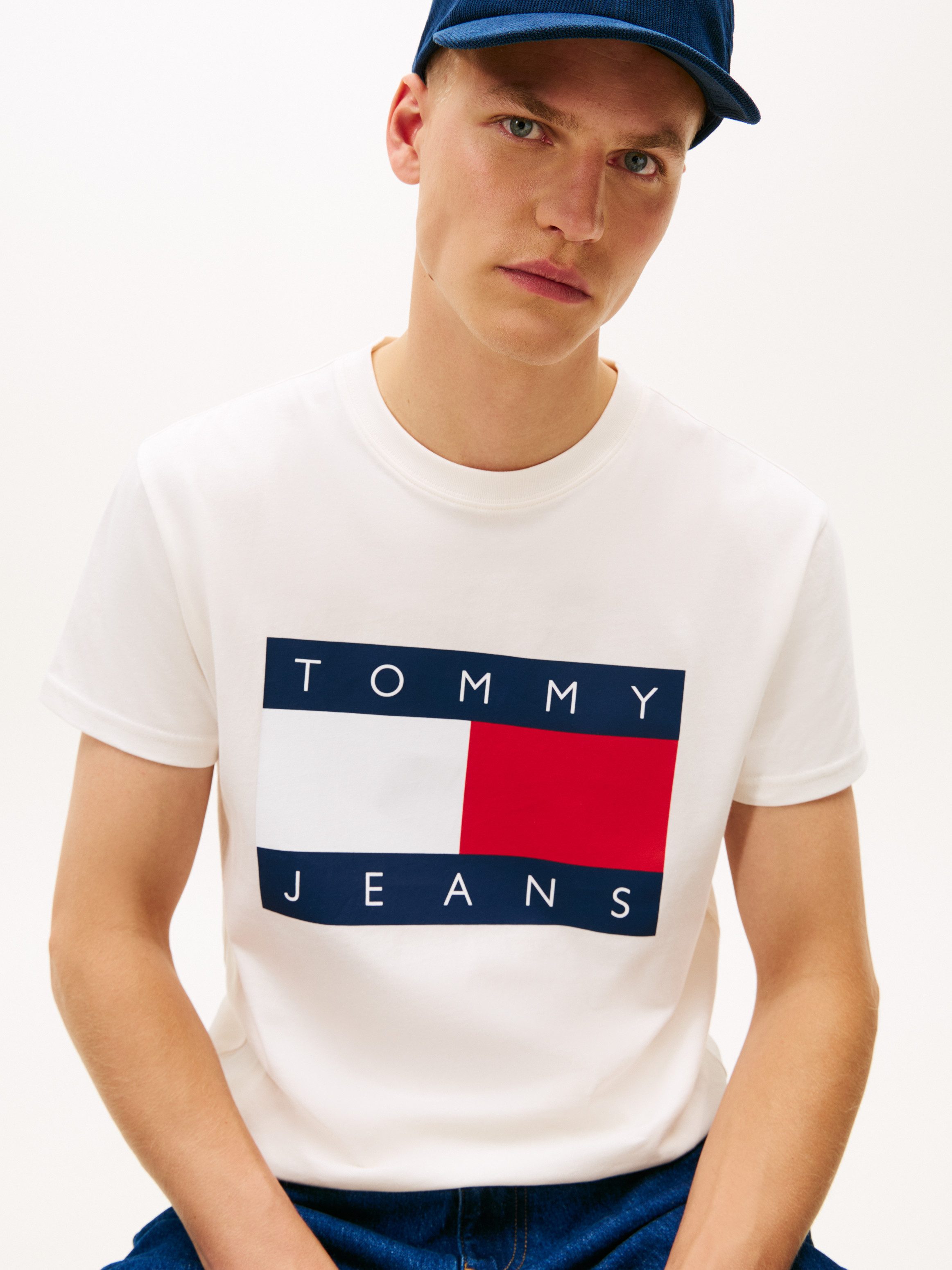 Tommy Jeans T-Shirt Rundhalsausschnitt, Regular Fit, günstig online kaufen