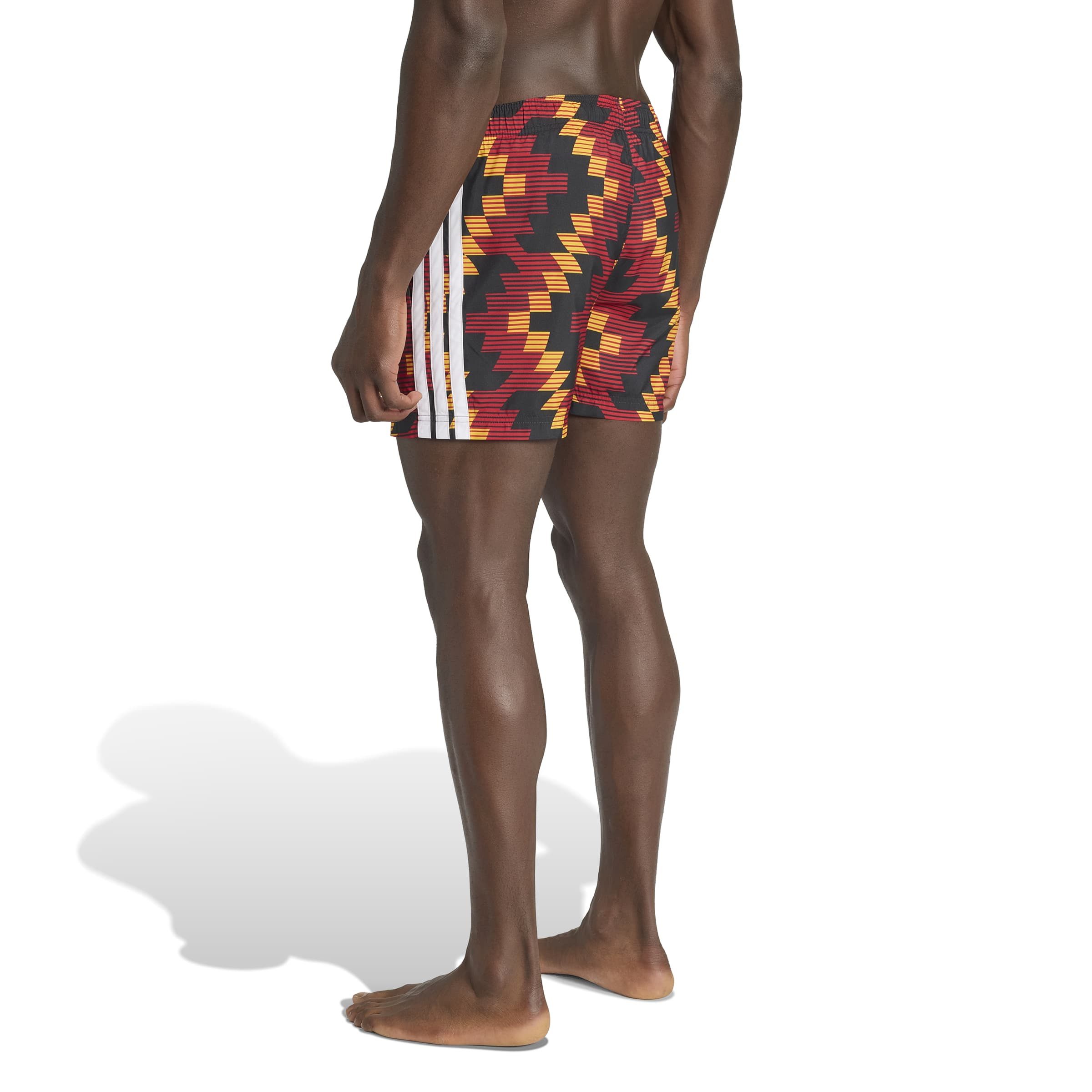 adidas Performance Badeshorts FB AOP SH 5IN COGOLD/WHITE