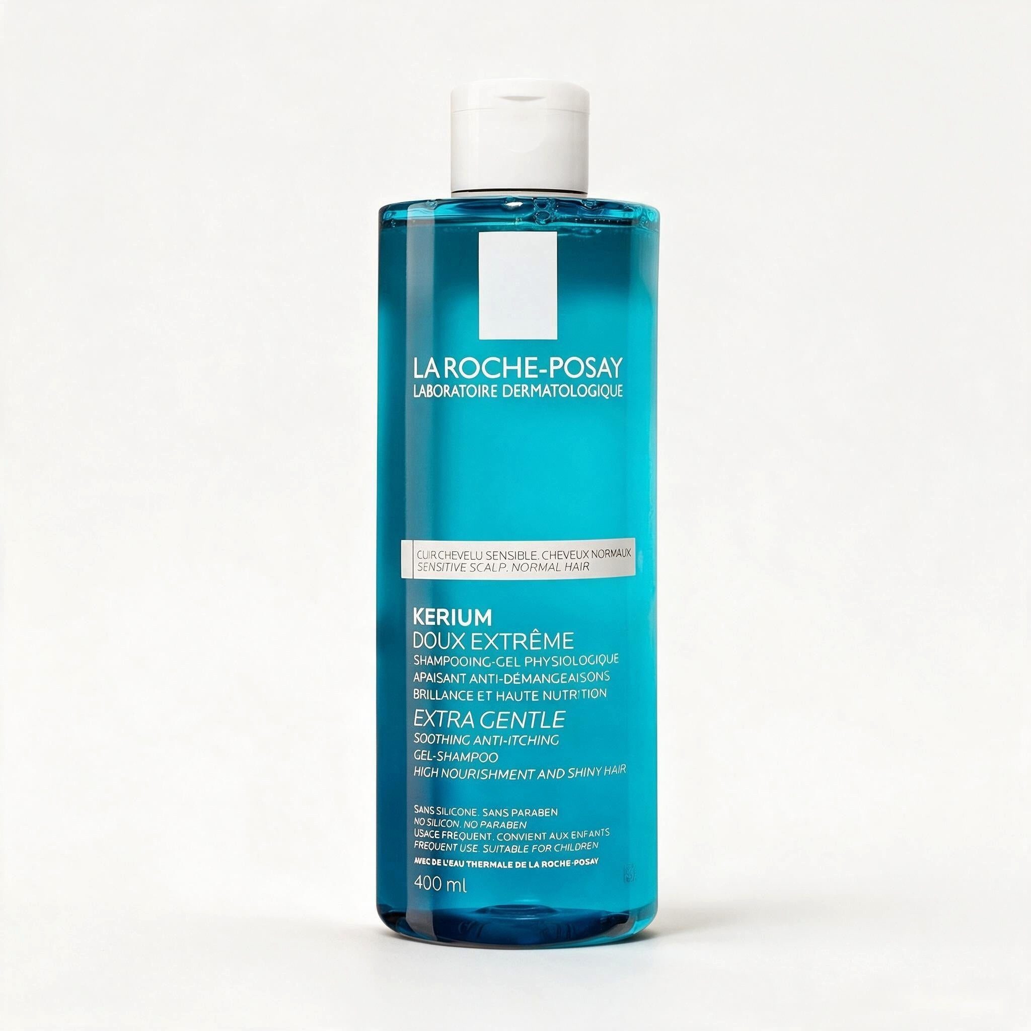 La Roche-Posay Haarshampoo Kerium Doux Sanftes Shampoo-Gel, 400 ml