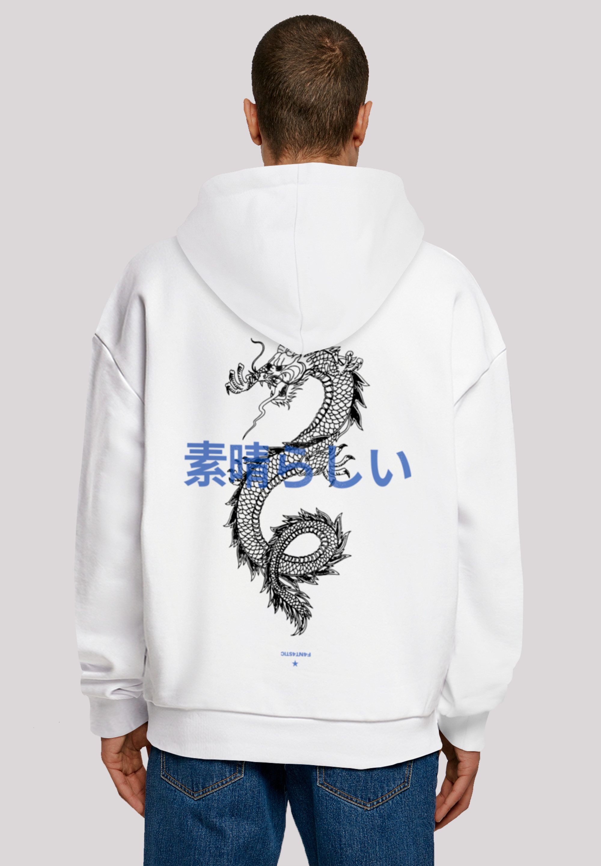 F4NT4STIC Kapuzenpullover "Drache Lila", Print günstig online kaufen