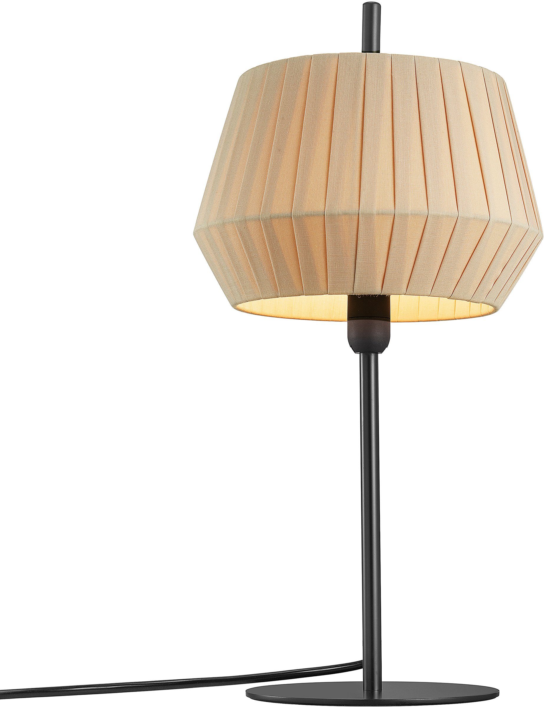 Nordlux Tischleuchte DICTE, ohne Leuchtmittel, Baumwollschirme | Tischlampen