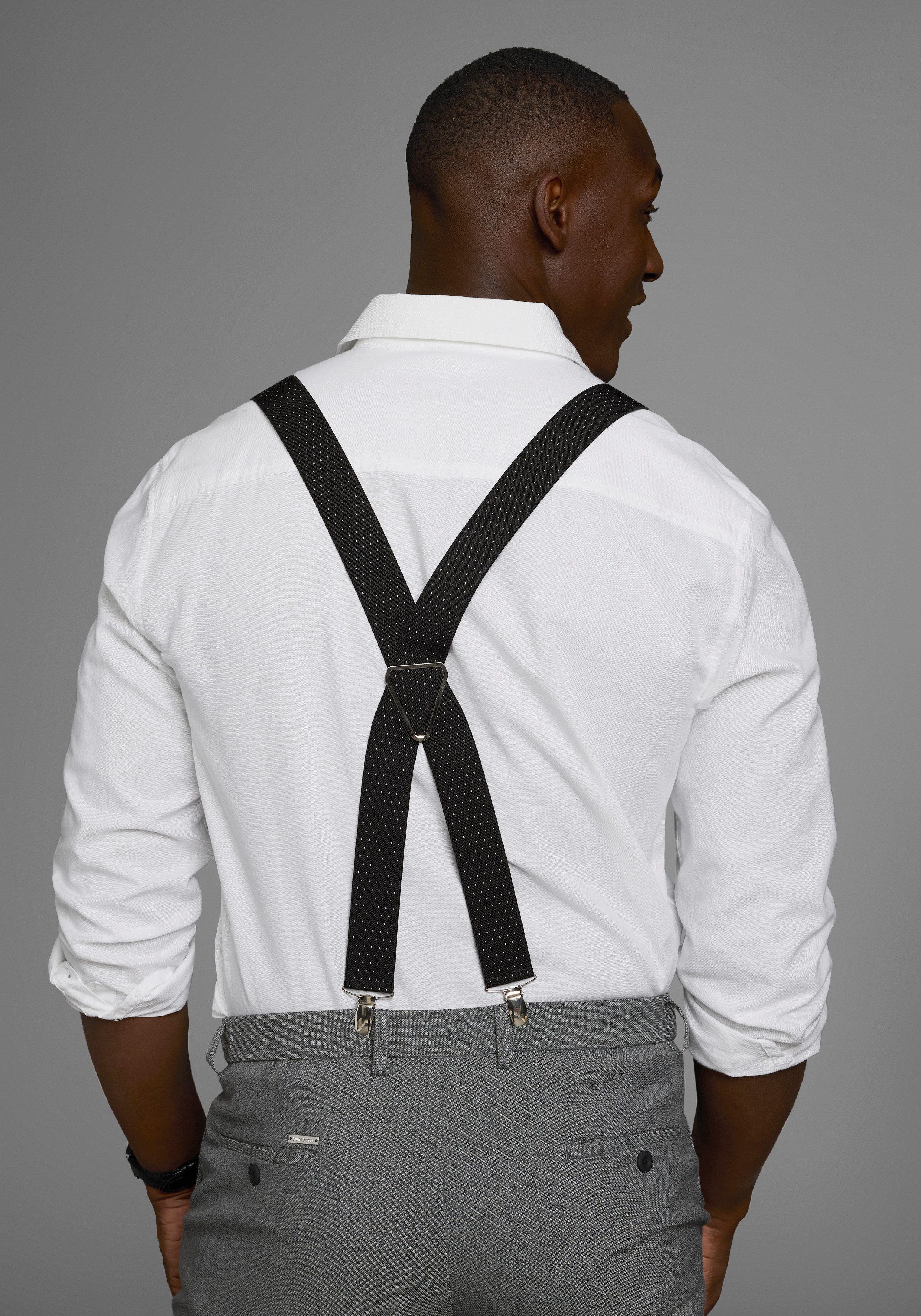 Man's World Hosenträger in bequemer Breite & extra Länge bis 130cm - neue F günstig online kaufen