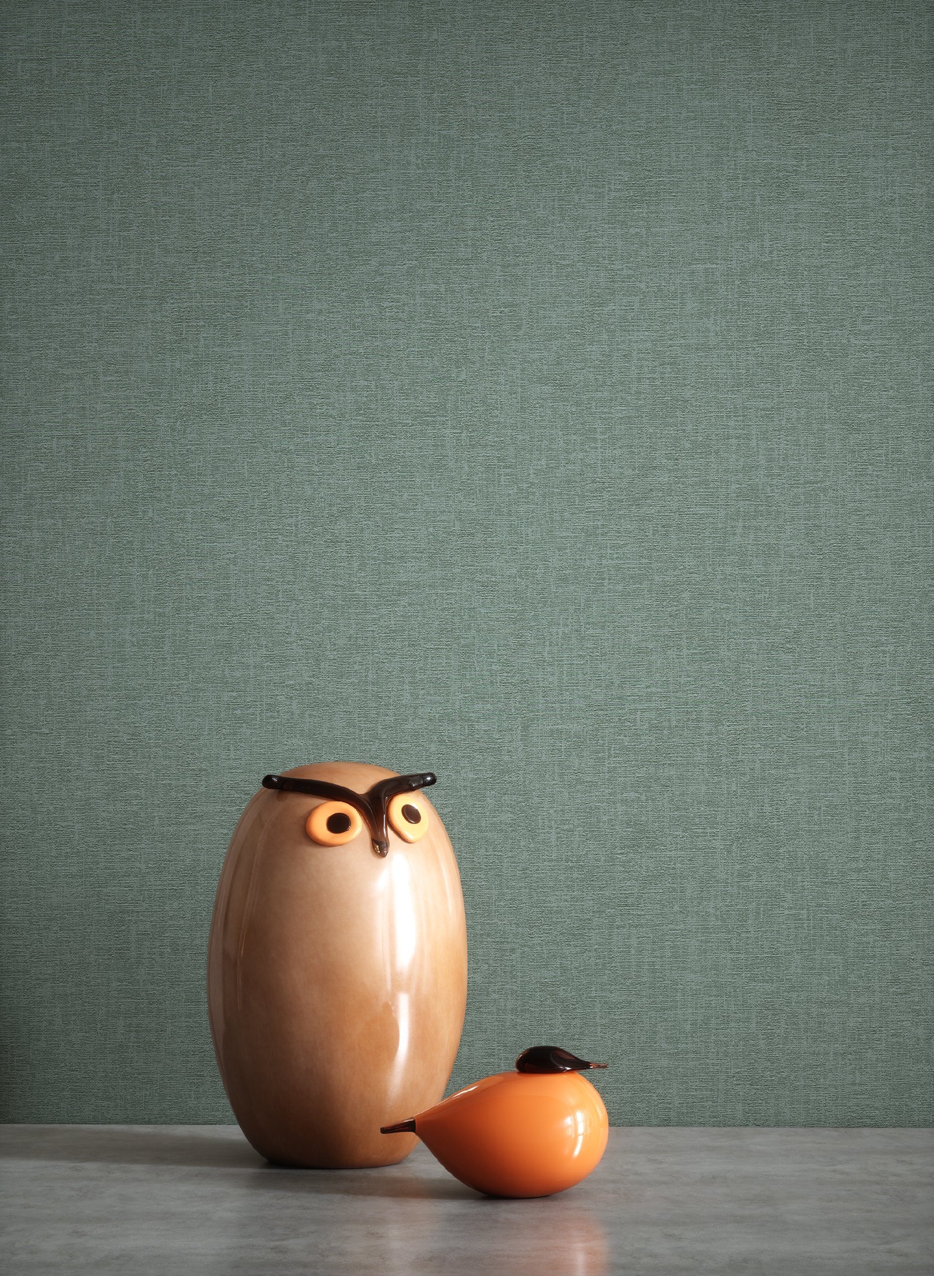 Newroom Vliestapete, Grün Tapete Struktur Modern - Uni Einfarbig Petrol Dun günstig online kaufen