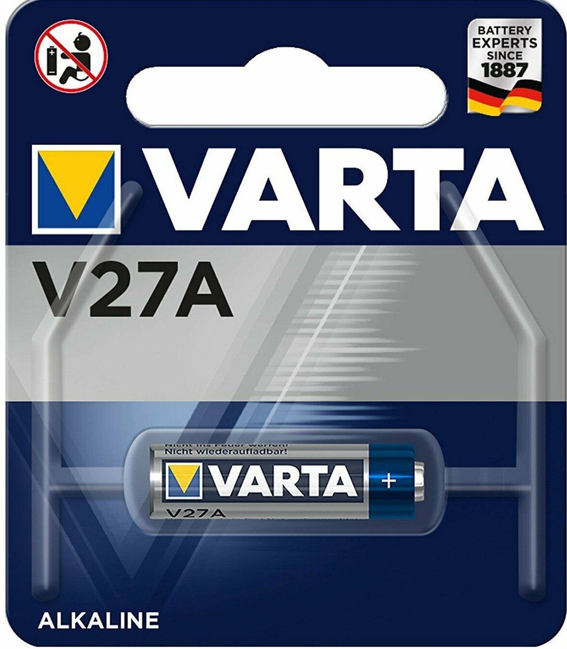 VARTA Bohrfutter Varta Knopfzelle Alkaline Special V27A Alkaline 12V MN27 / 27A / 8LR73