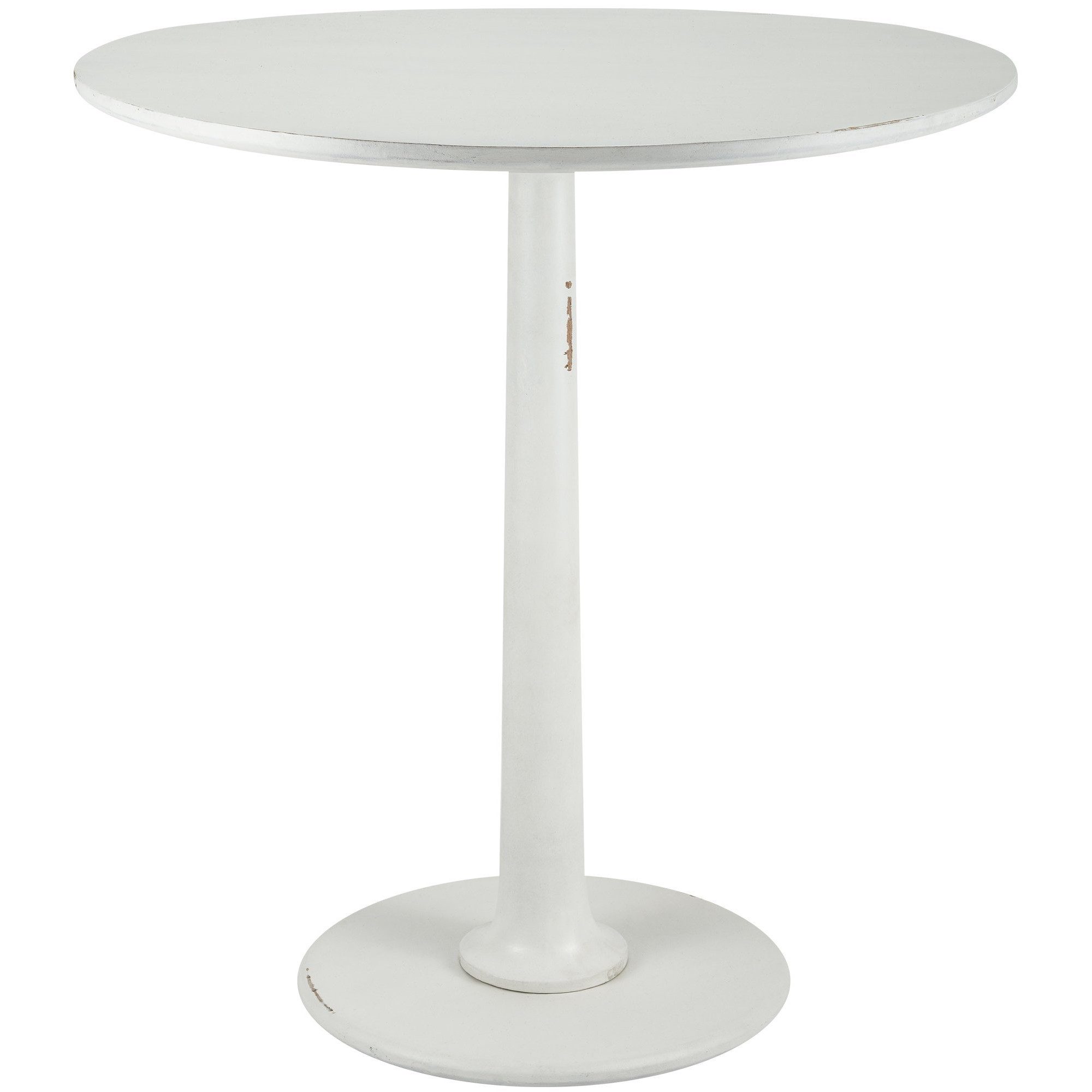 CLP Beistelltisch Couchtisch Sofatisch Ablagetisch (Spar-Set, 1-St., Ø 70 x 77 cm teilmontiert), runde Tischplatte, Säulenfuß, teilmontiert