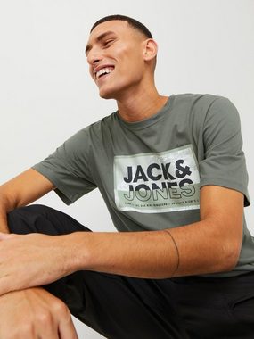 Jack & Jones Kurzarmshirt JCOLOGAN TEE SS CREW NECK SS24 LN