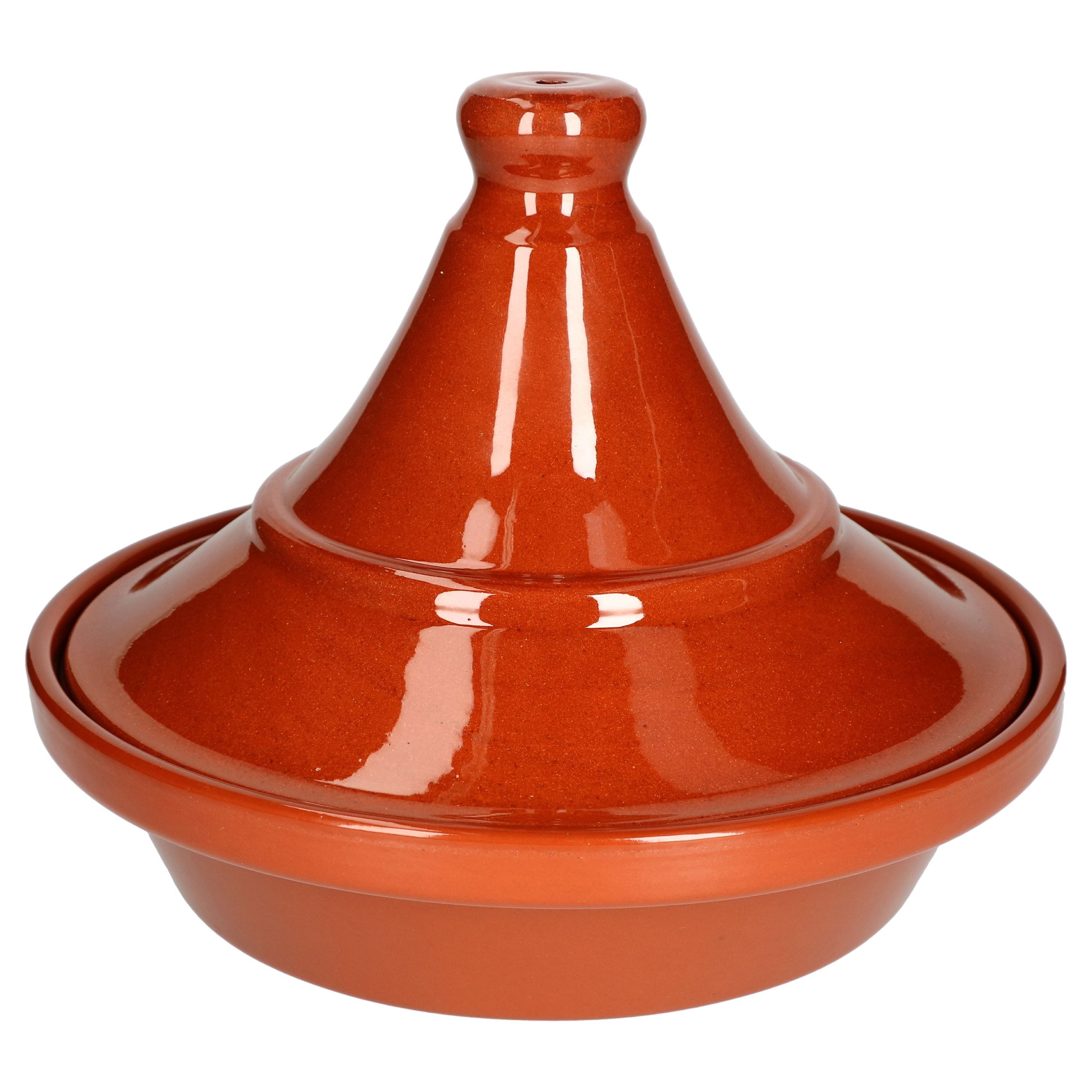 MamboCat Schmortopf MamboCat Schmortopf Tajine 2 Liter Mediterran Unikat Handarbeit