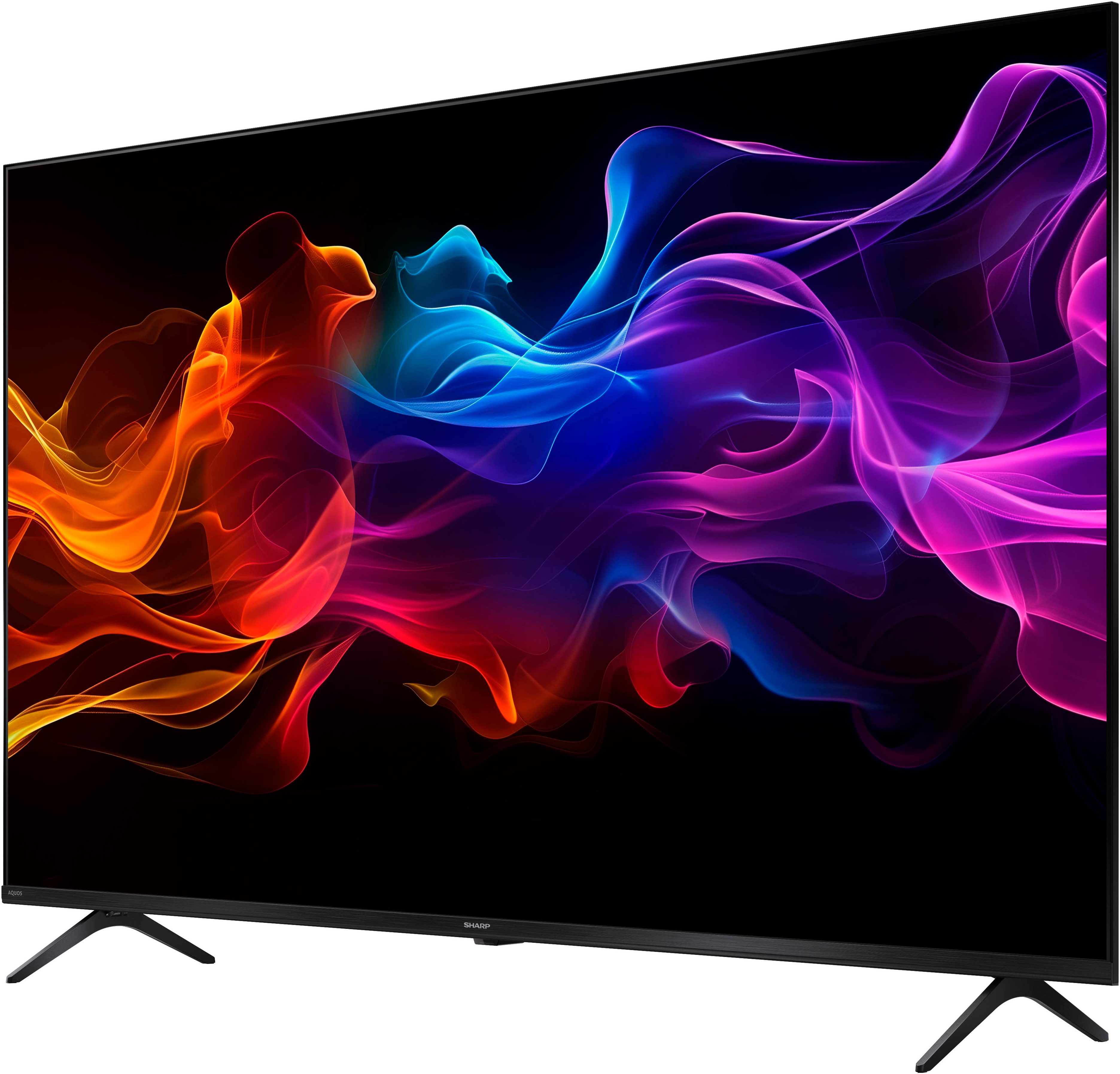 Sharp 4T-C55HP_ QLED-Fernseher (139 cm/55 Zoll, 4K Ultra HD, Google TV, Smart-TV)