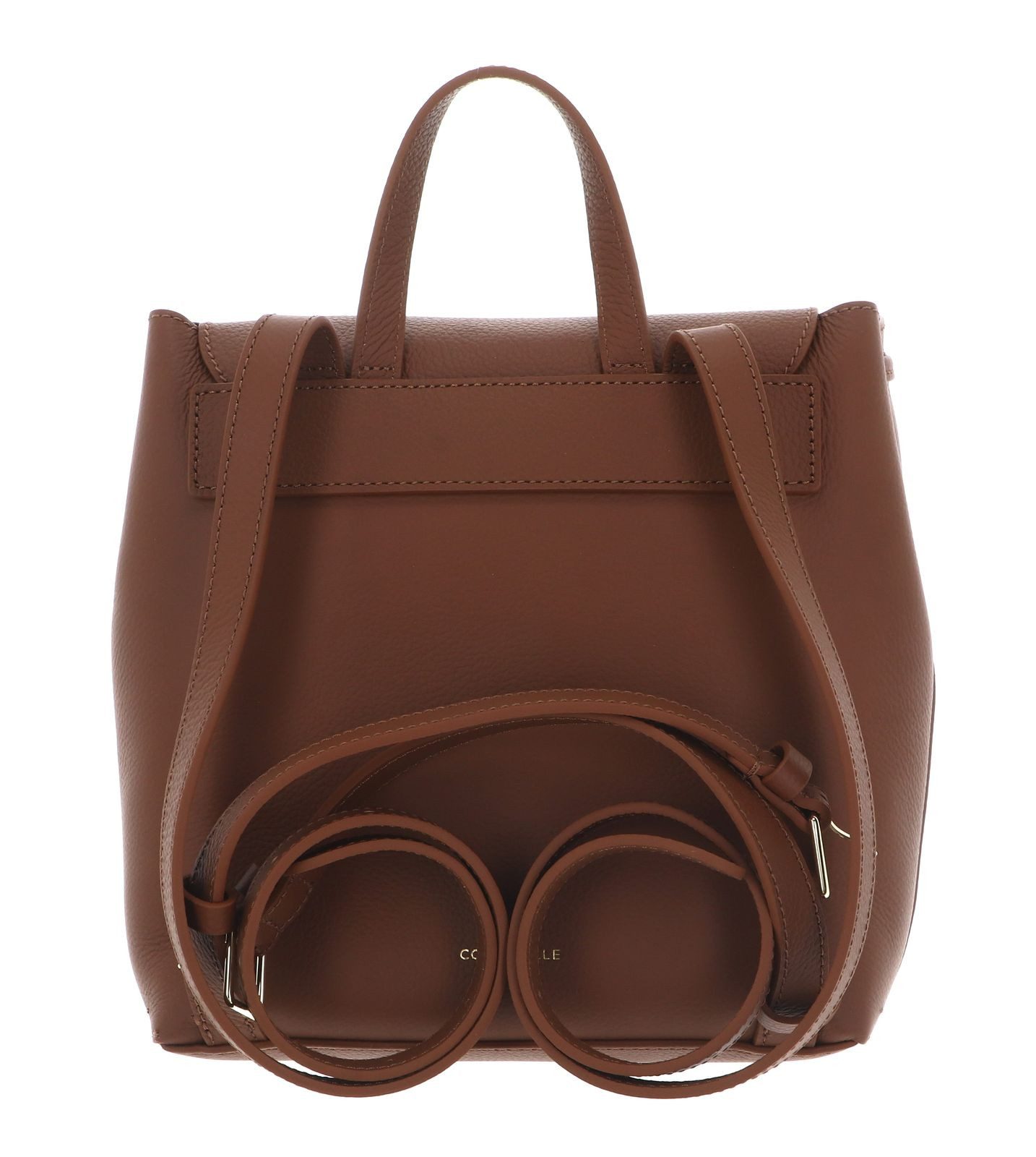 COCCINELLE Rucksack Mini Bag Double Grainy Leather, aus echtem Leder