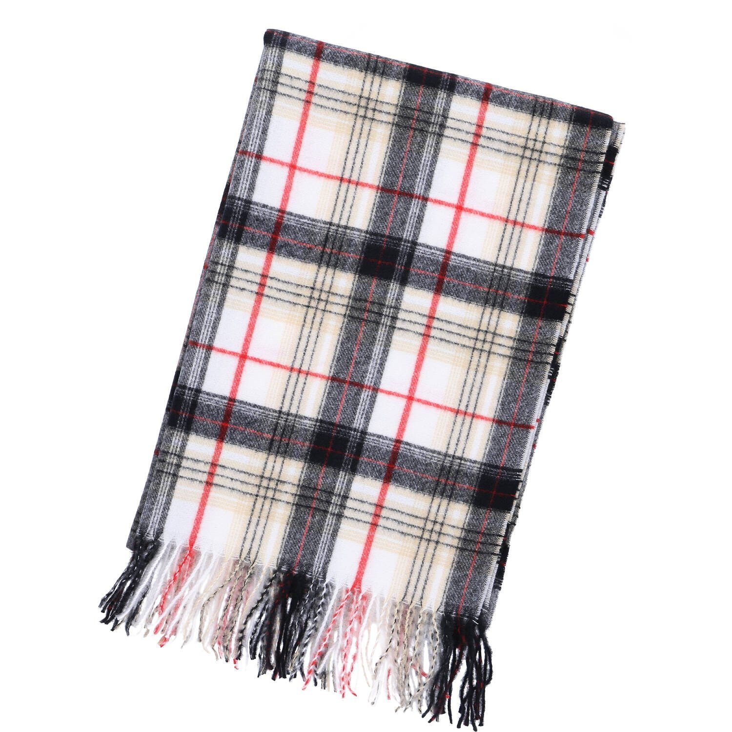 Antonio Strickschal Antonio Winder Schal weiß günstig online kaufen