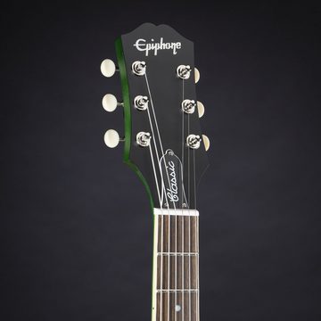 Epiphone E-Gitarre, SG Classic Worn P-90 Worn Inverness Green - Double Cut Modelle